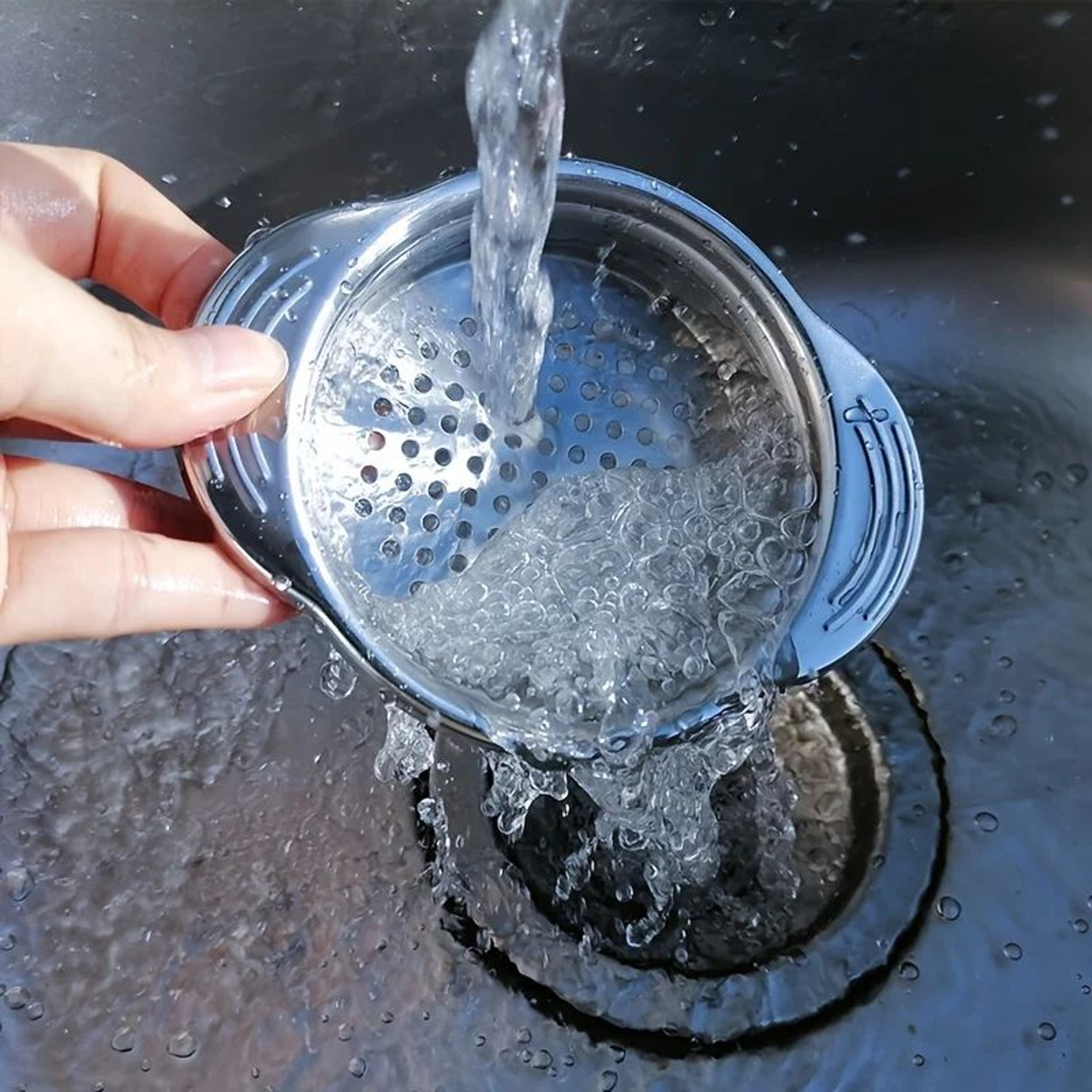 Stainless Steel Can Strainer And Tuna Press Kitchen Tool 1