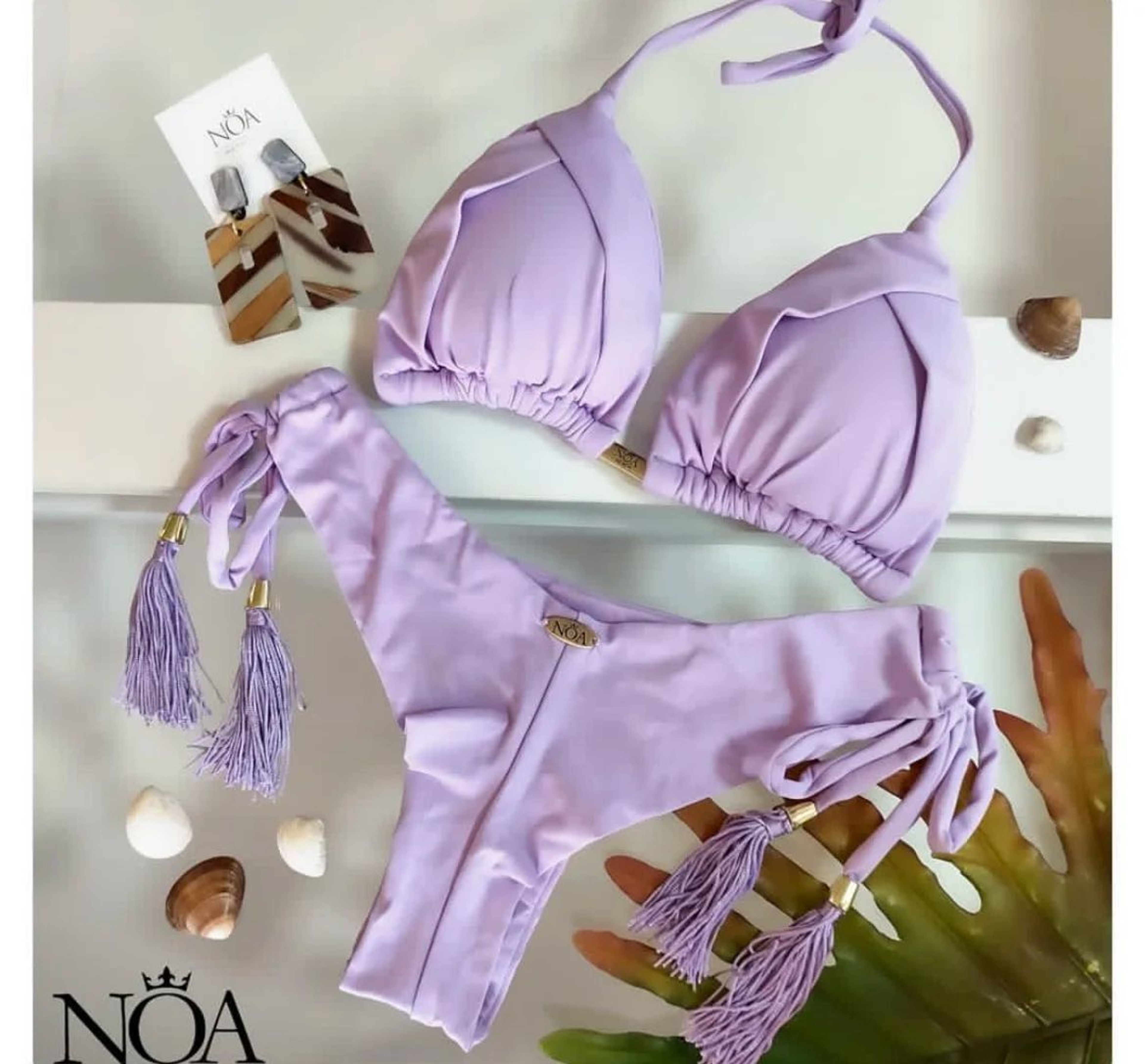 RUOTONGSEPT 13Color Triangle Bikini PushUp Swimwear Set For Women 0