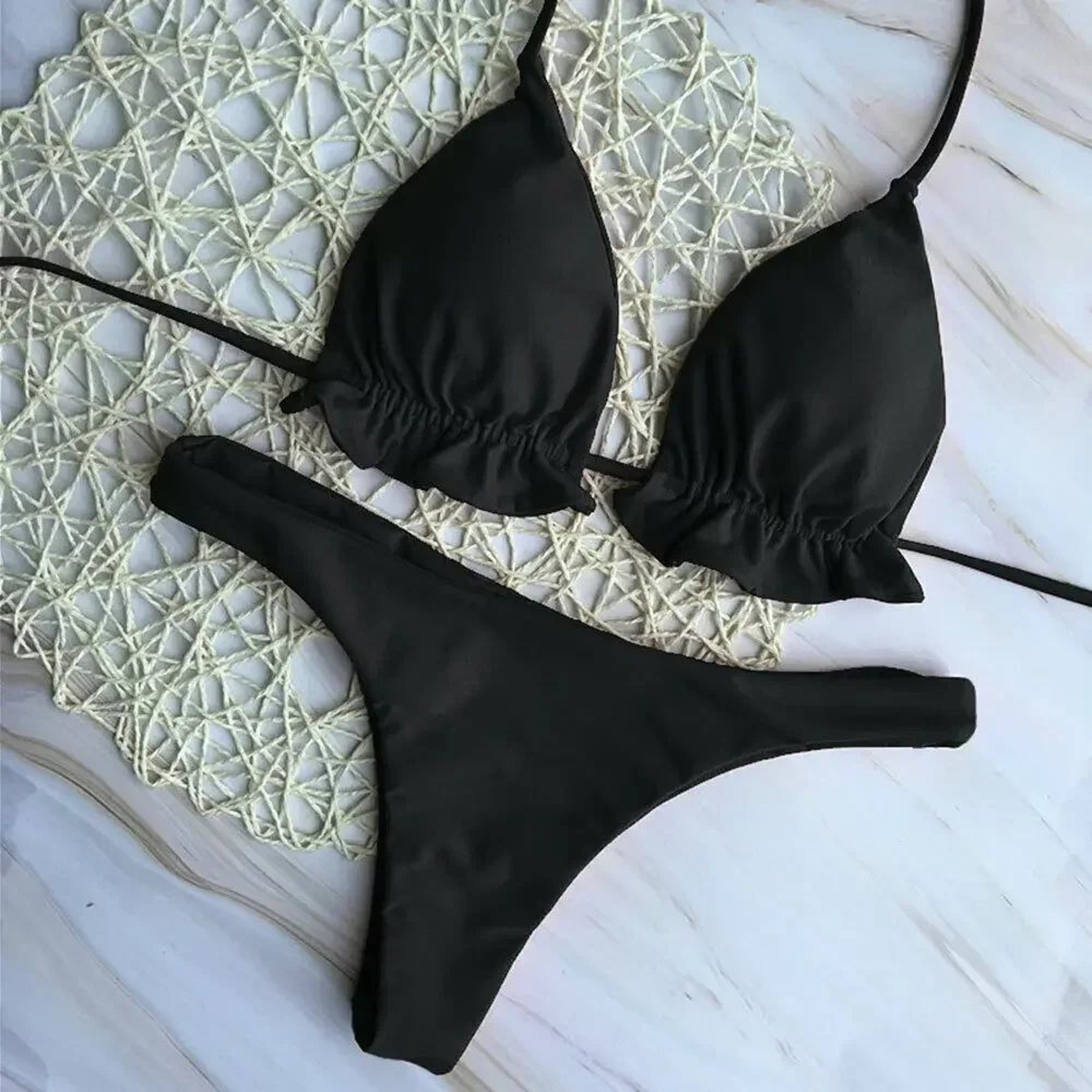 Sexy Brazilian PushUp Bikini Set Women 2Piece Bandage Swimwear 1