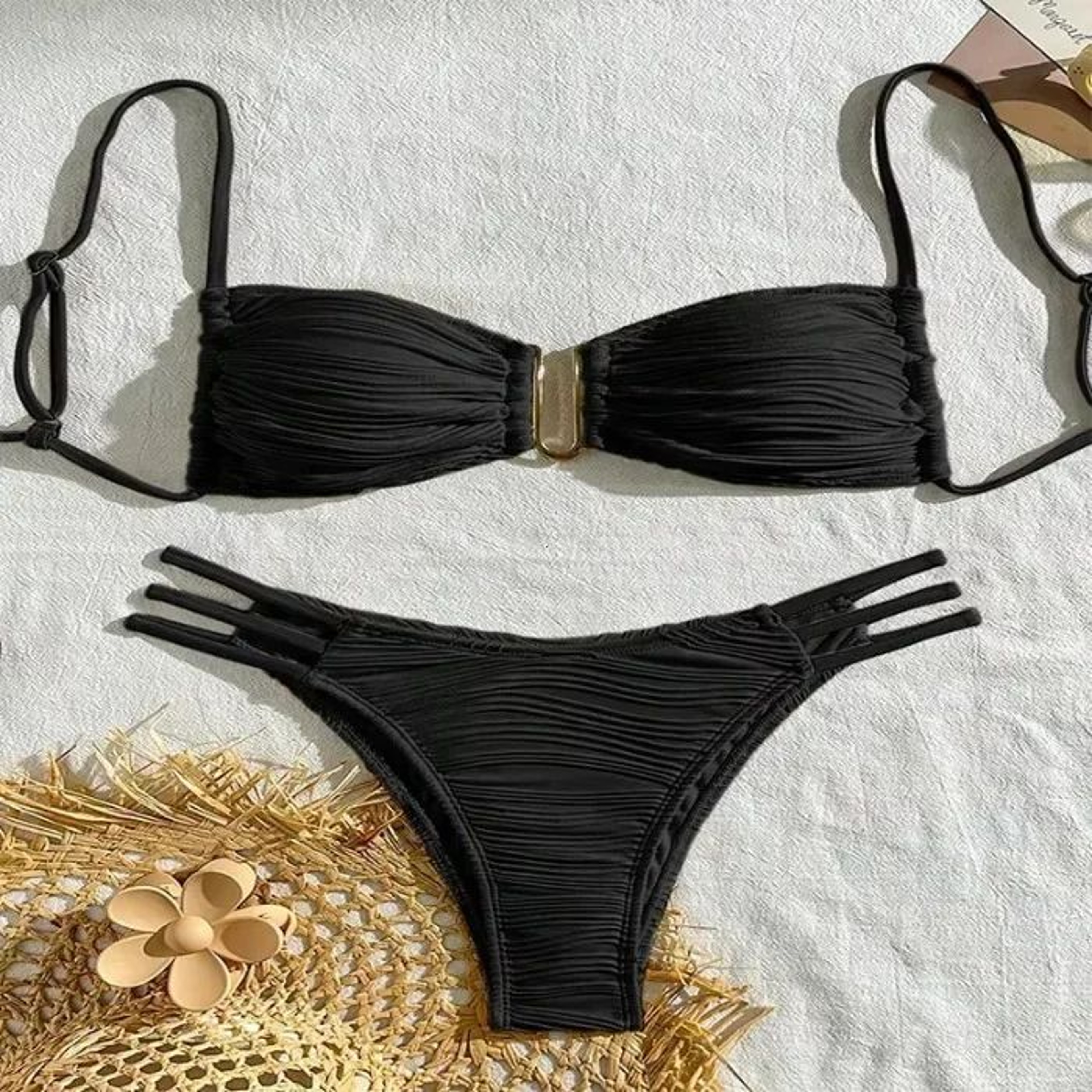 Sexy PushUp Brazilian Bikini Set Womens Swimwear 6
