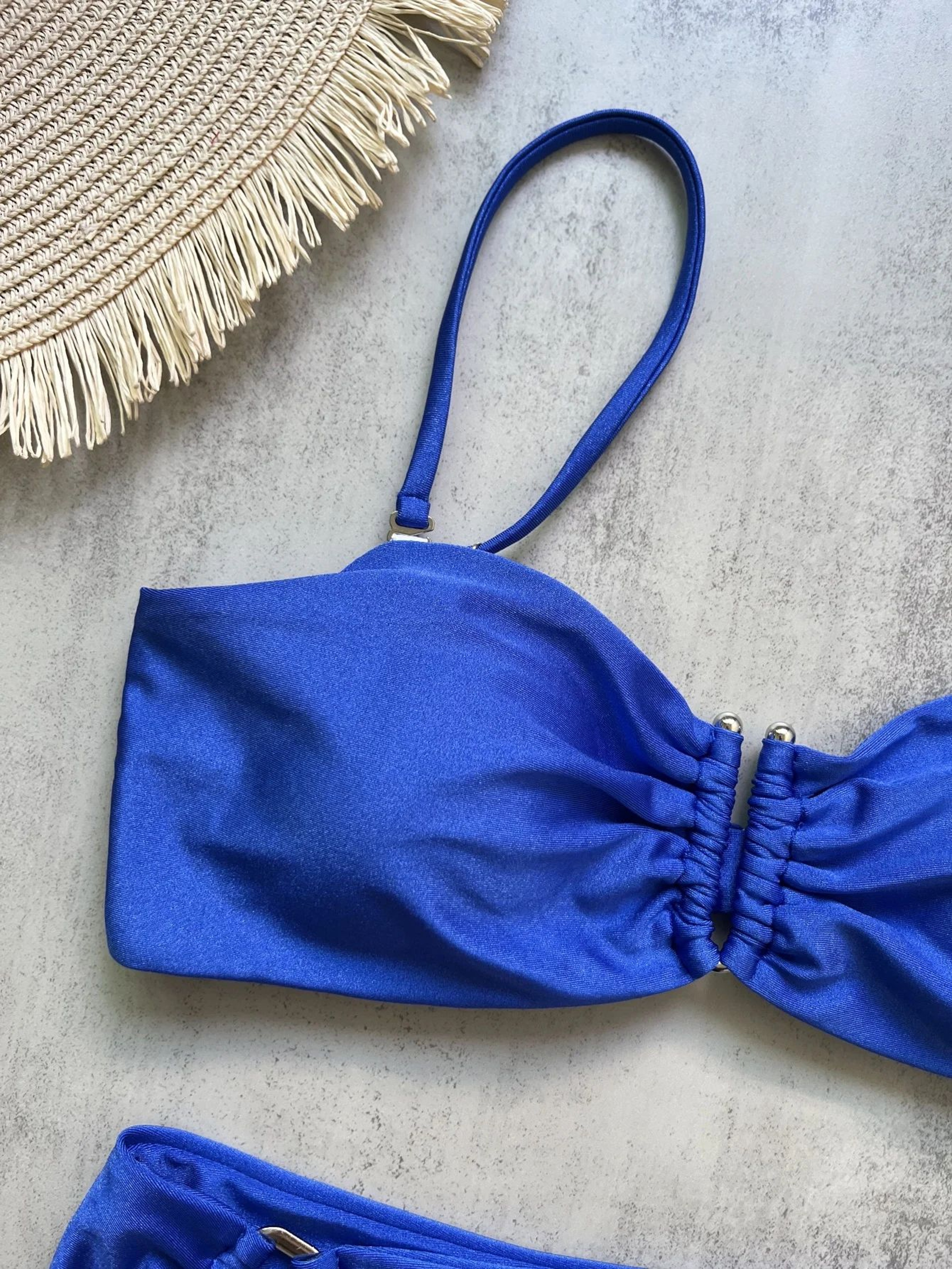 Push Up Bandeau Brazilian Bikini Set 8