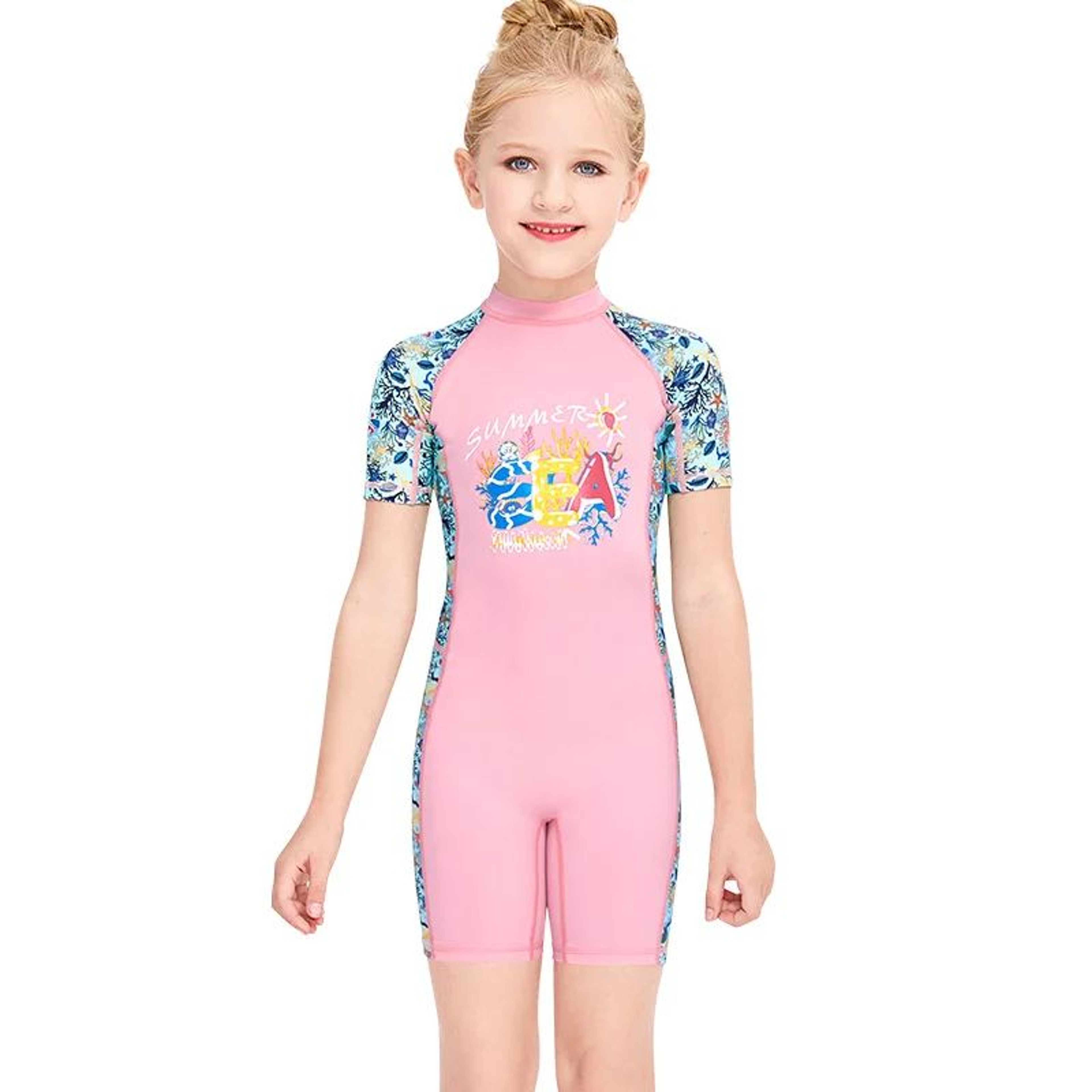 Girls Unicorn One Piece Swimsuit 2
