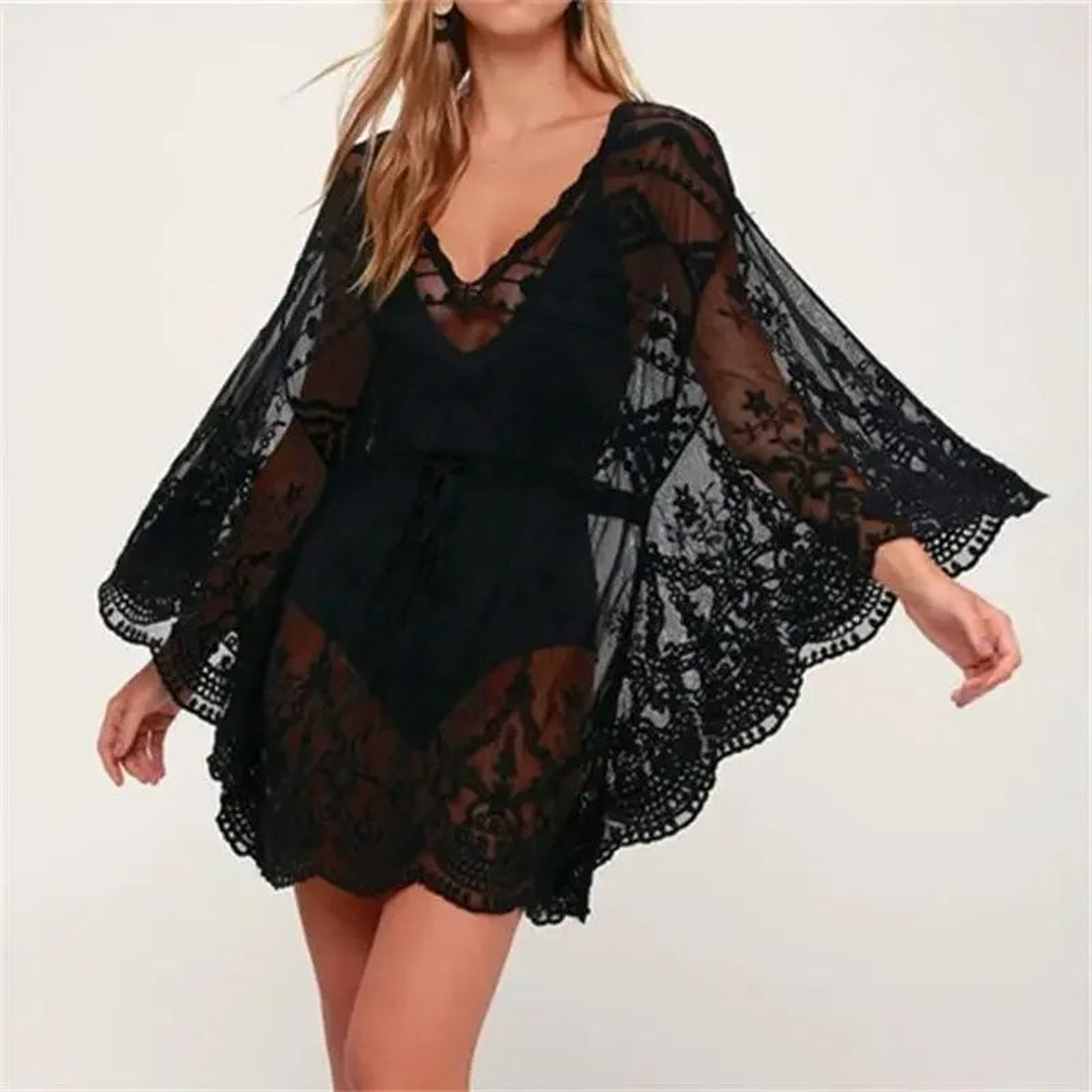 Lace Beach Pareo Swim Cover Up 5