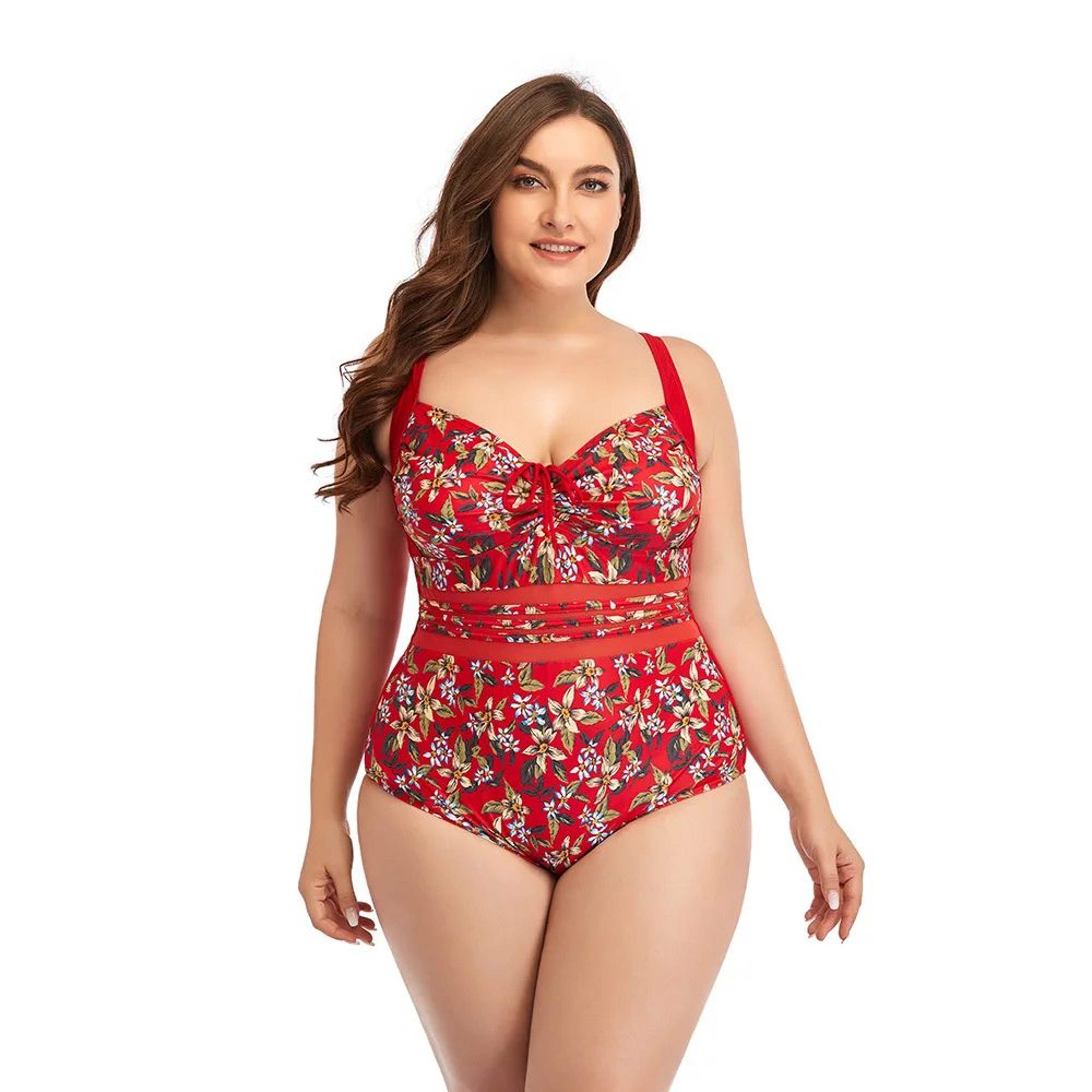 Plus Size Sexy One Piece Swimsuit For Women 5