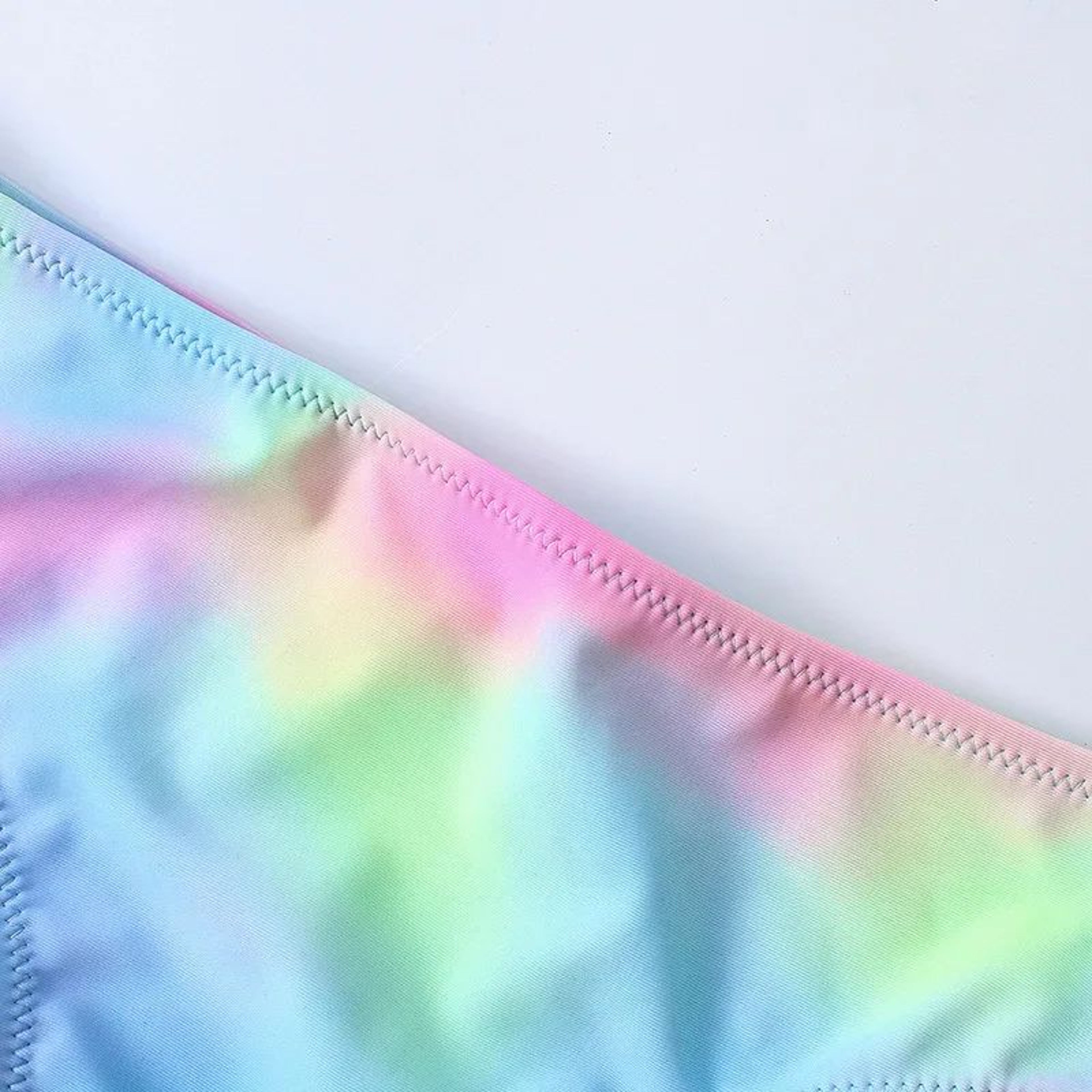 Tie Dye Girls Two Piece Bikini Set 4