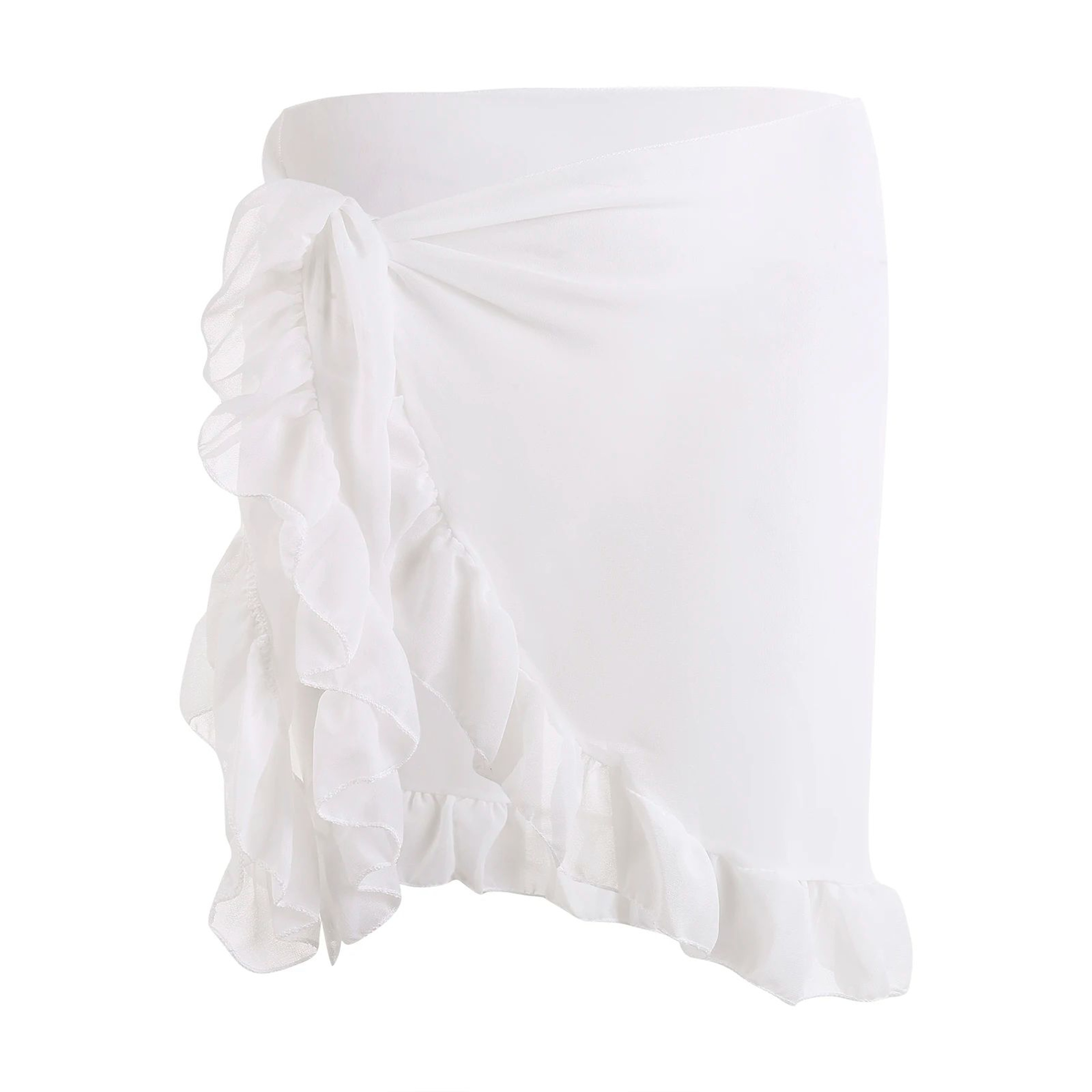 Chiffon Beach Sarong Wrap Skirt 7