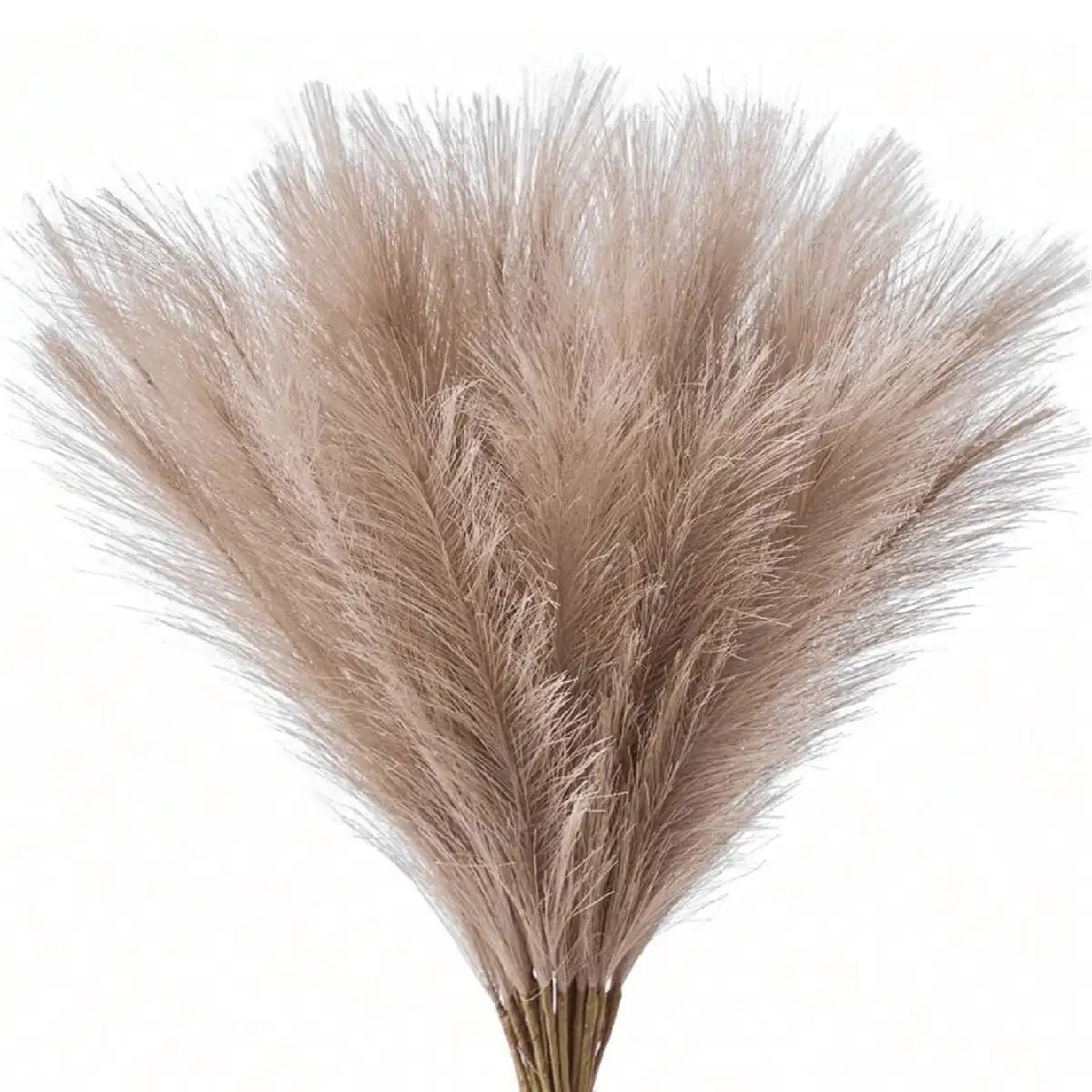 Tall Orange Artificial Pampas Grass Decoration 9