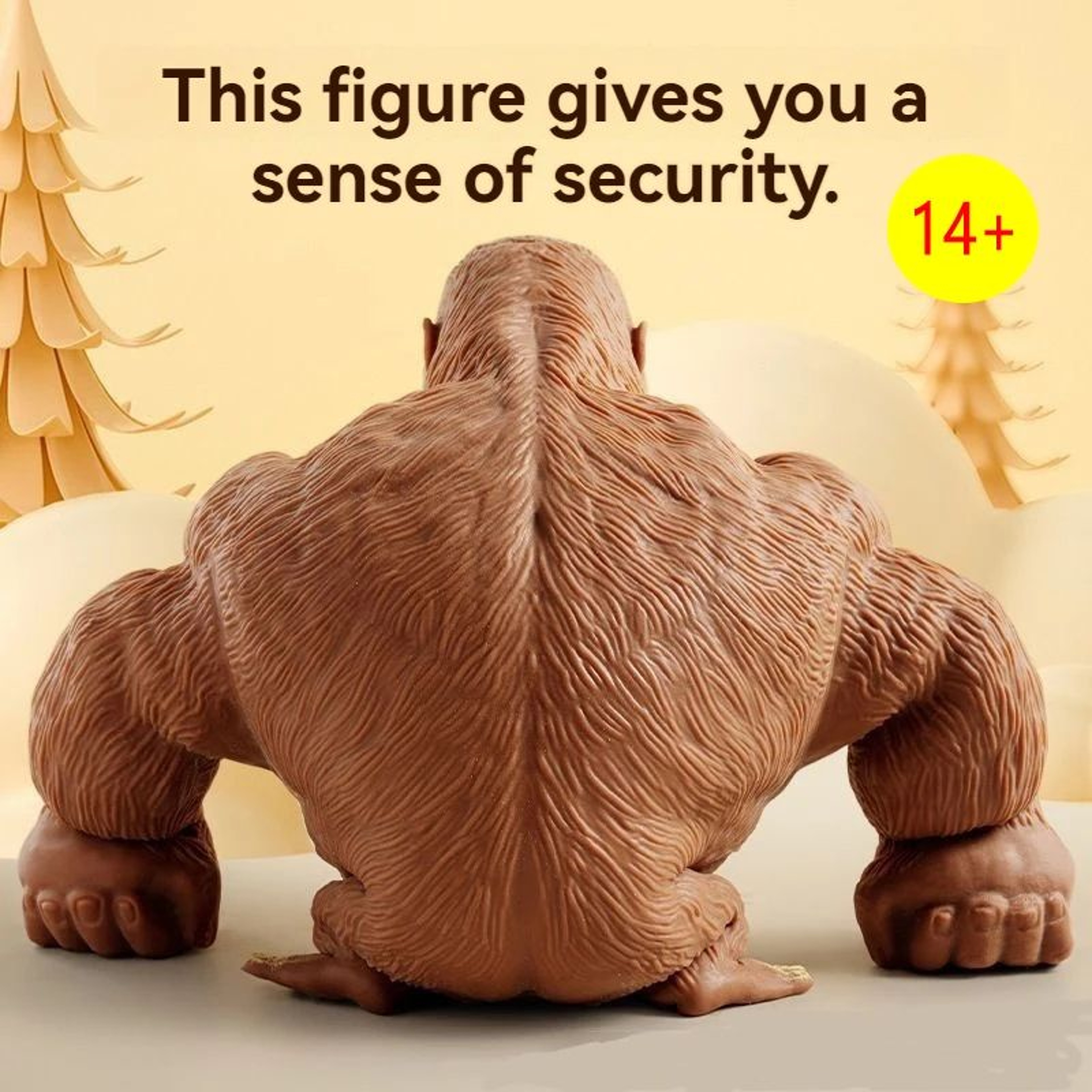 Funny AntiStress Gorilla Decompression Toy For Kids And Adults 3