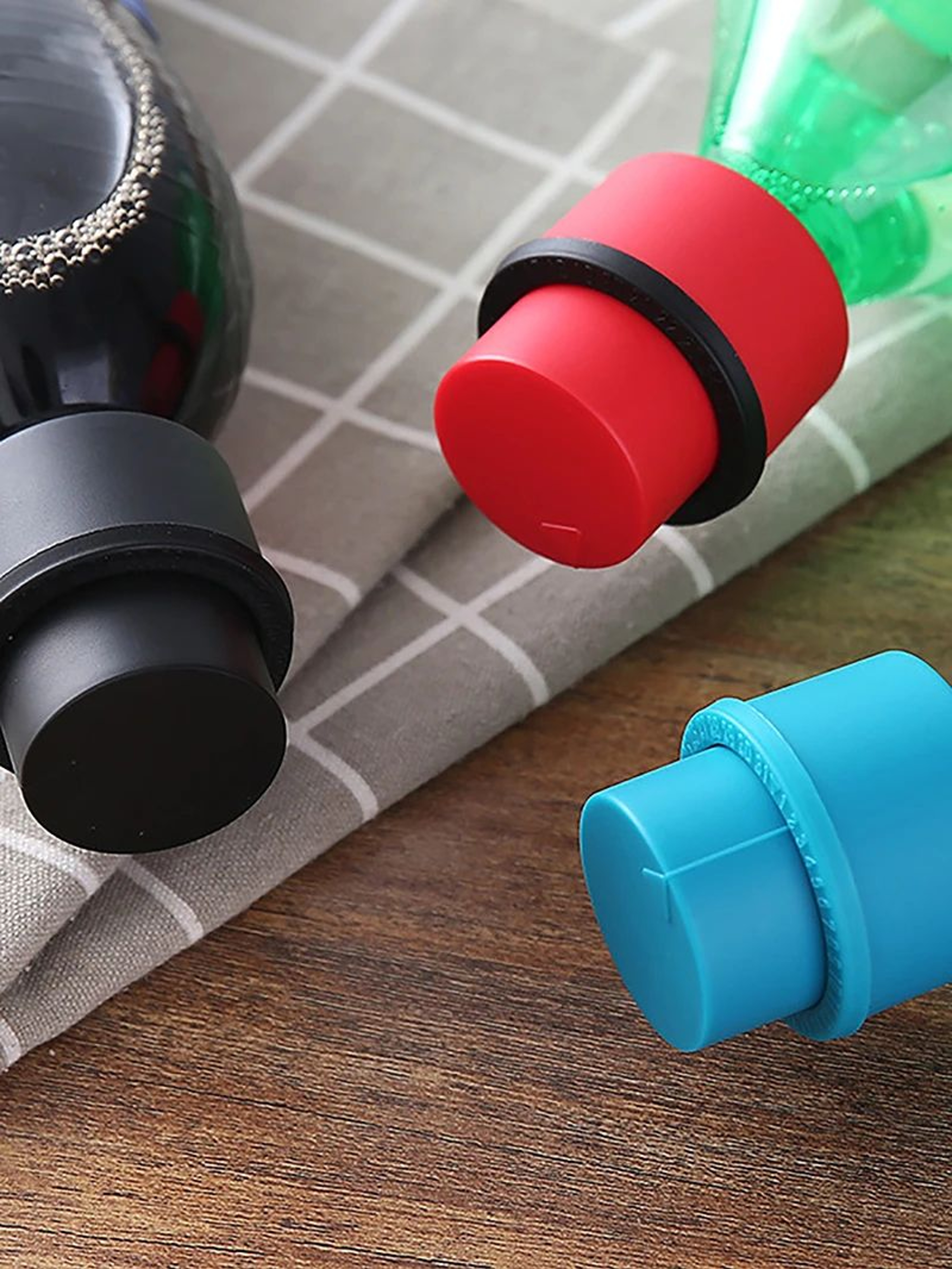 Silicone Soda Bottle Saver Caps For Drinks 8