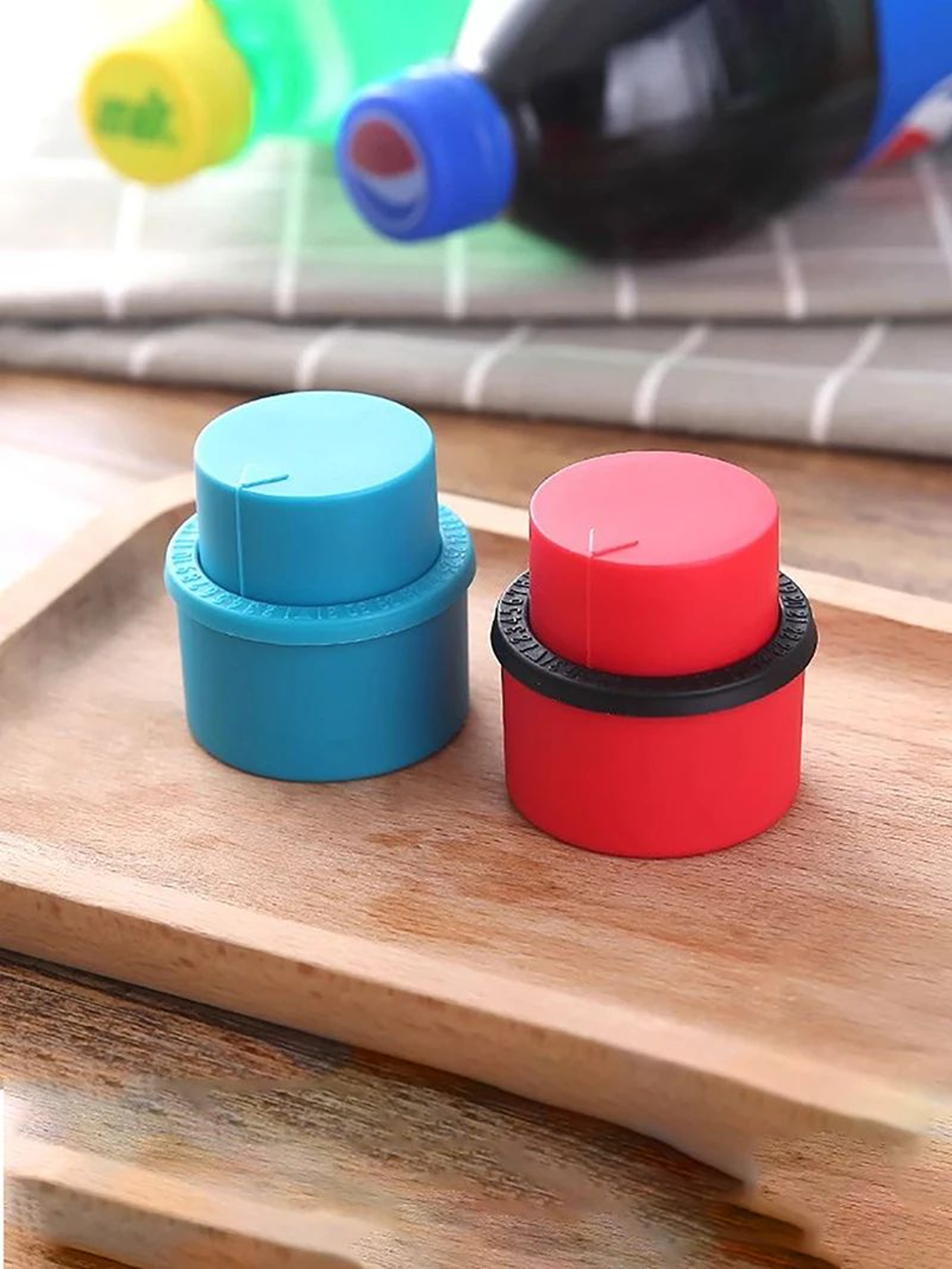 Silicone Soda Bottle Saver Caps For Drinks 9