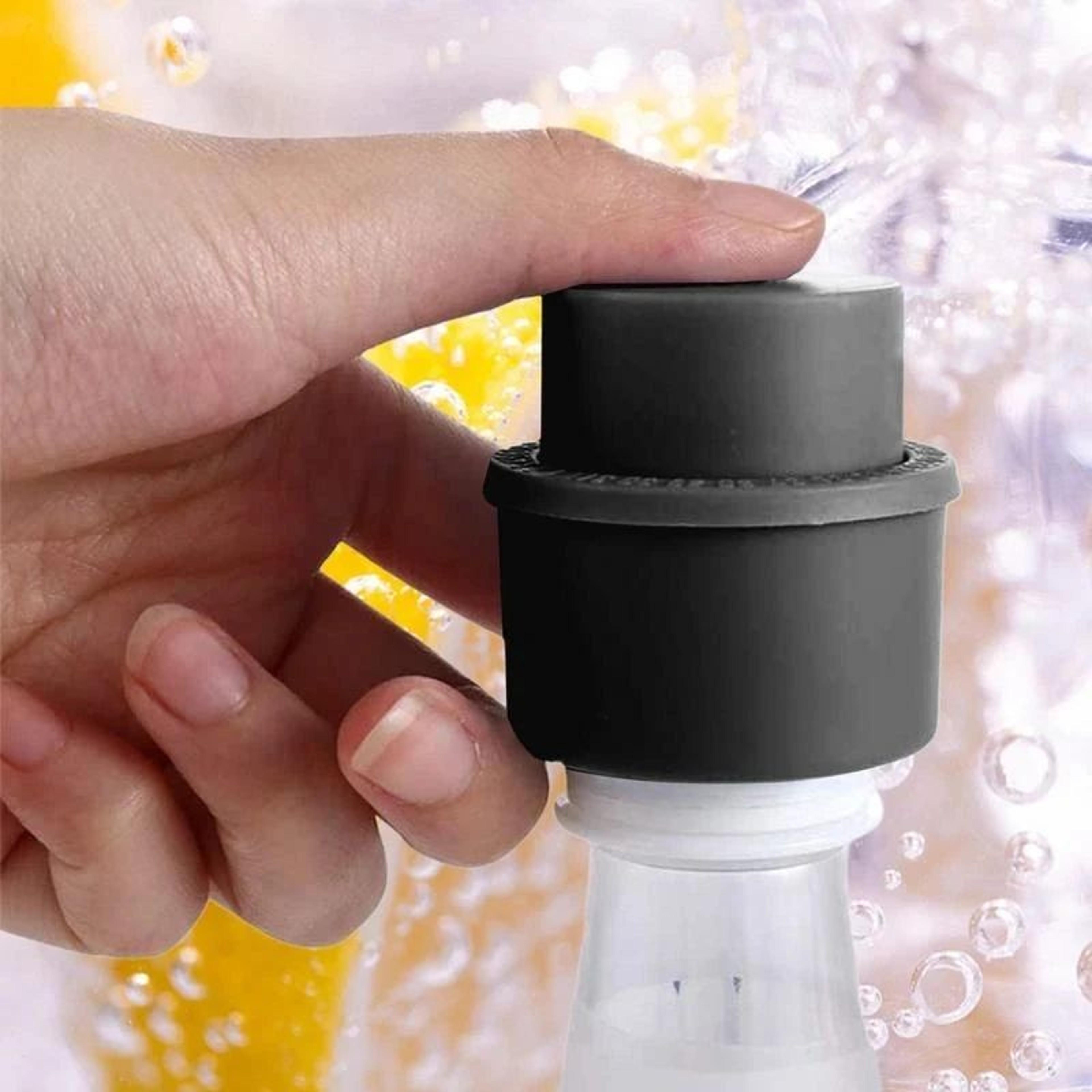 Silicone Soda Bottle Saver Caps For Drinks 12