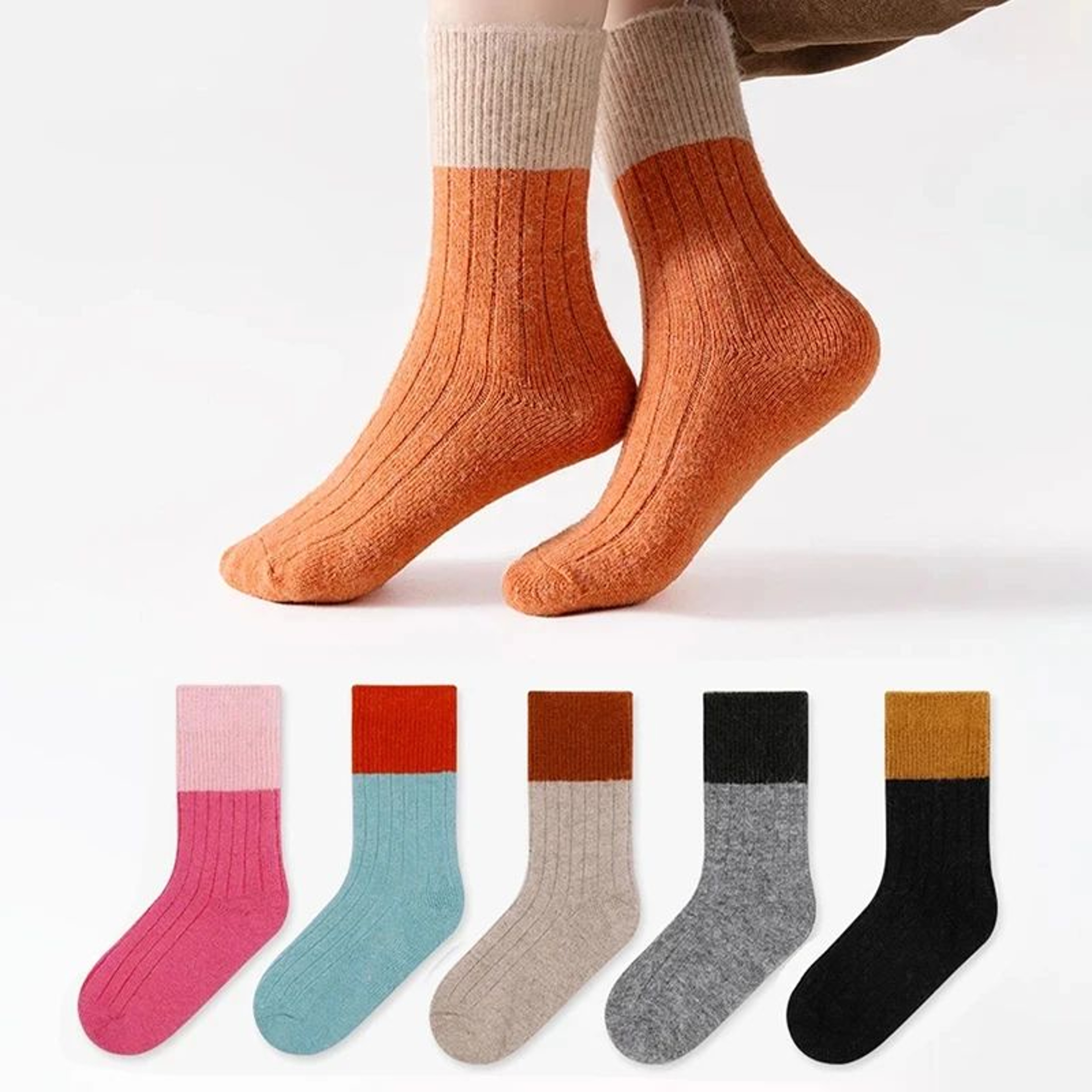 Warm Wool Winter Socks For Girls Ages 212 5