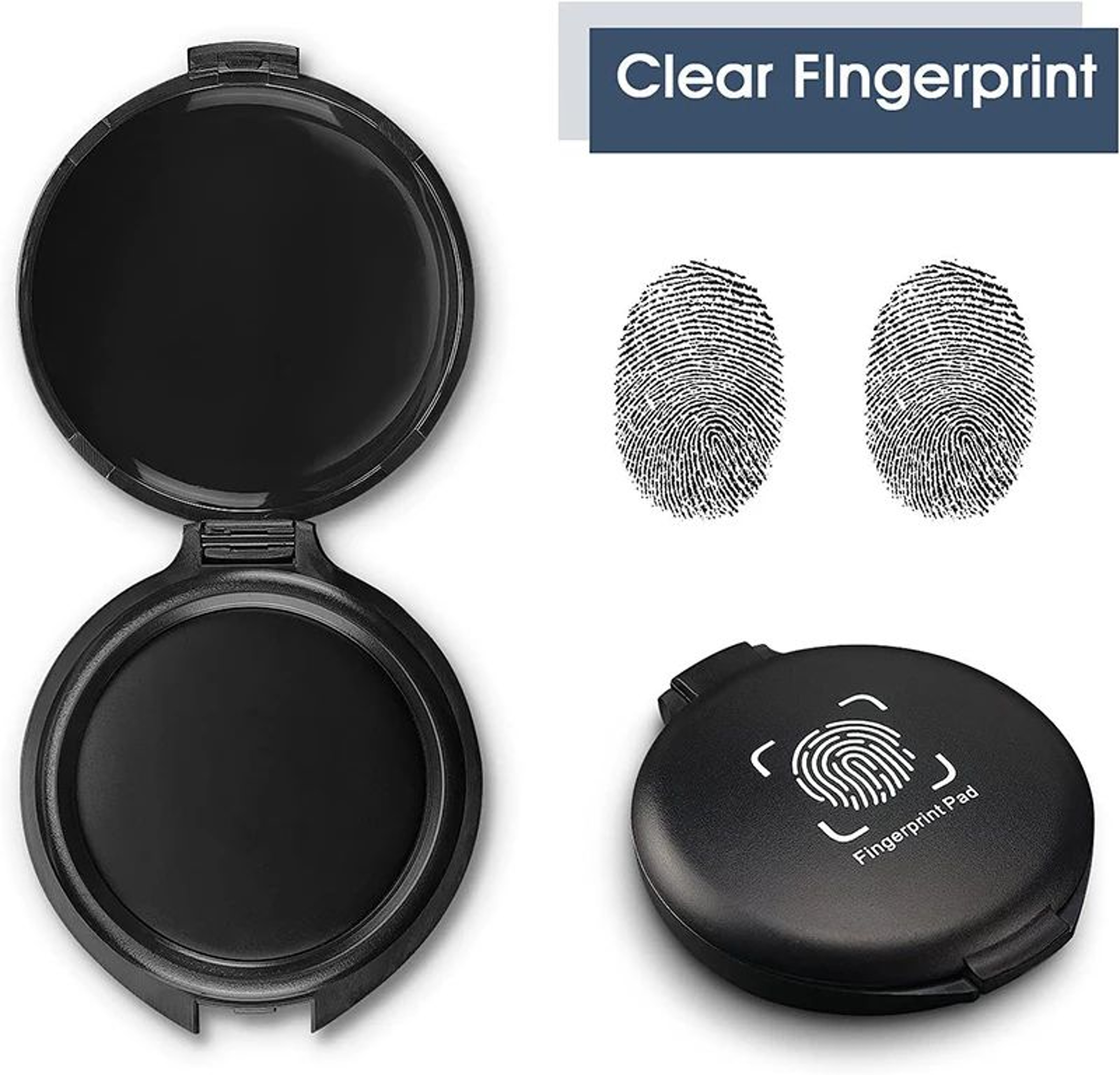 Portable Mini Fingerprint Printing Platform With QuickDrying Ink 7