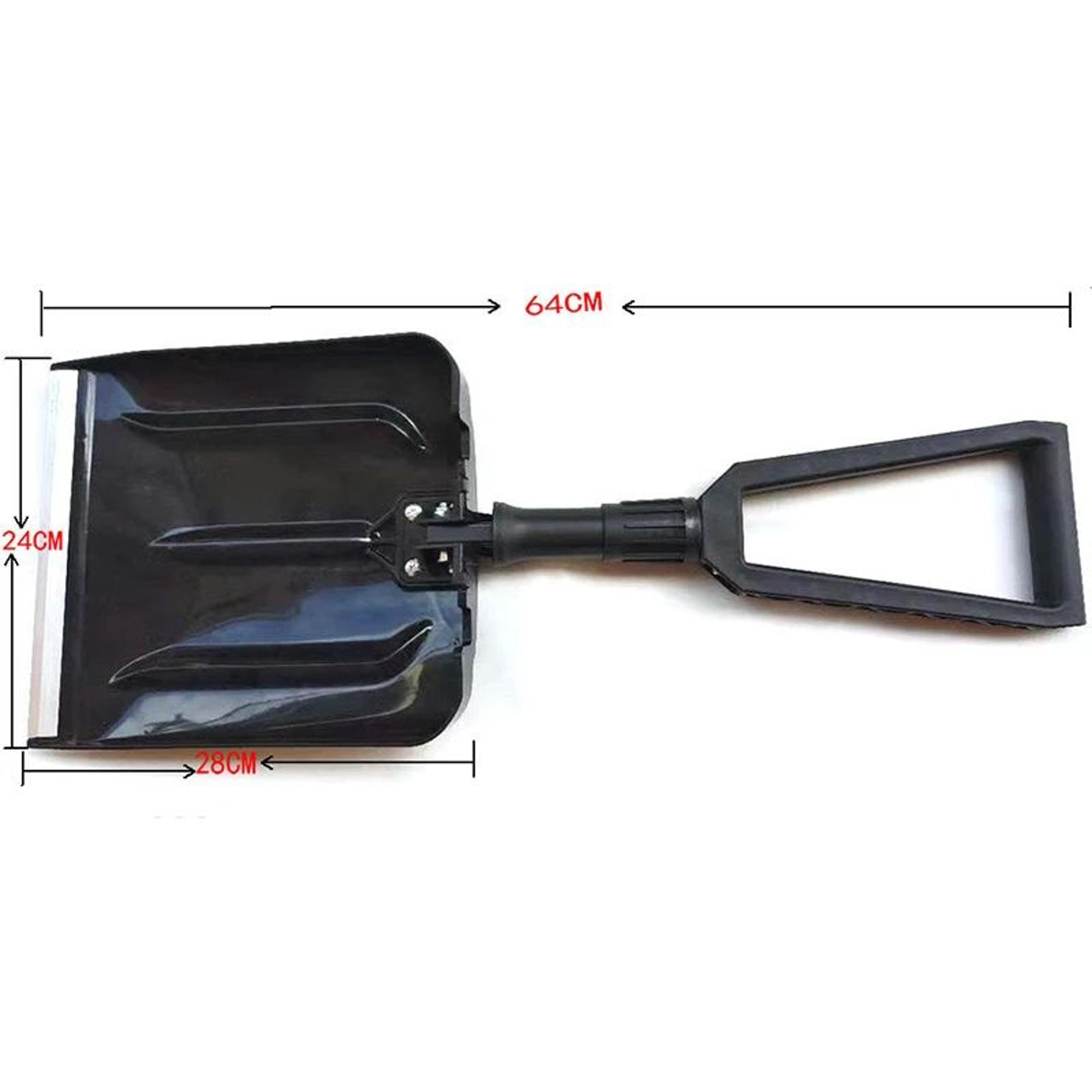Portable Folding Snow Shovel For MultiUse Outdoor And Indoor Tasks 1