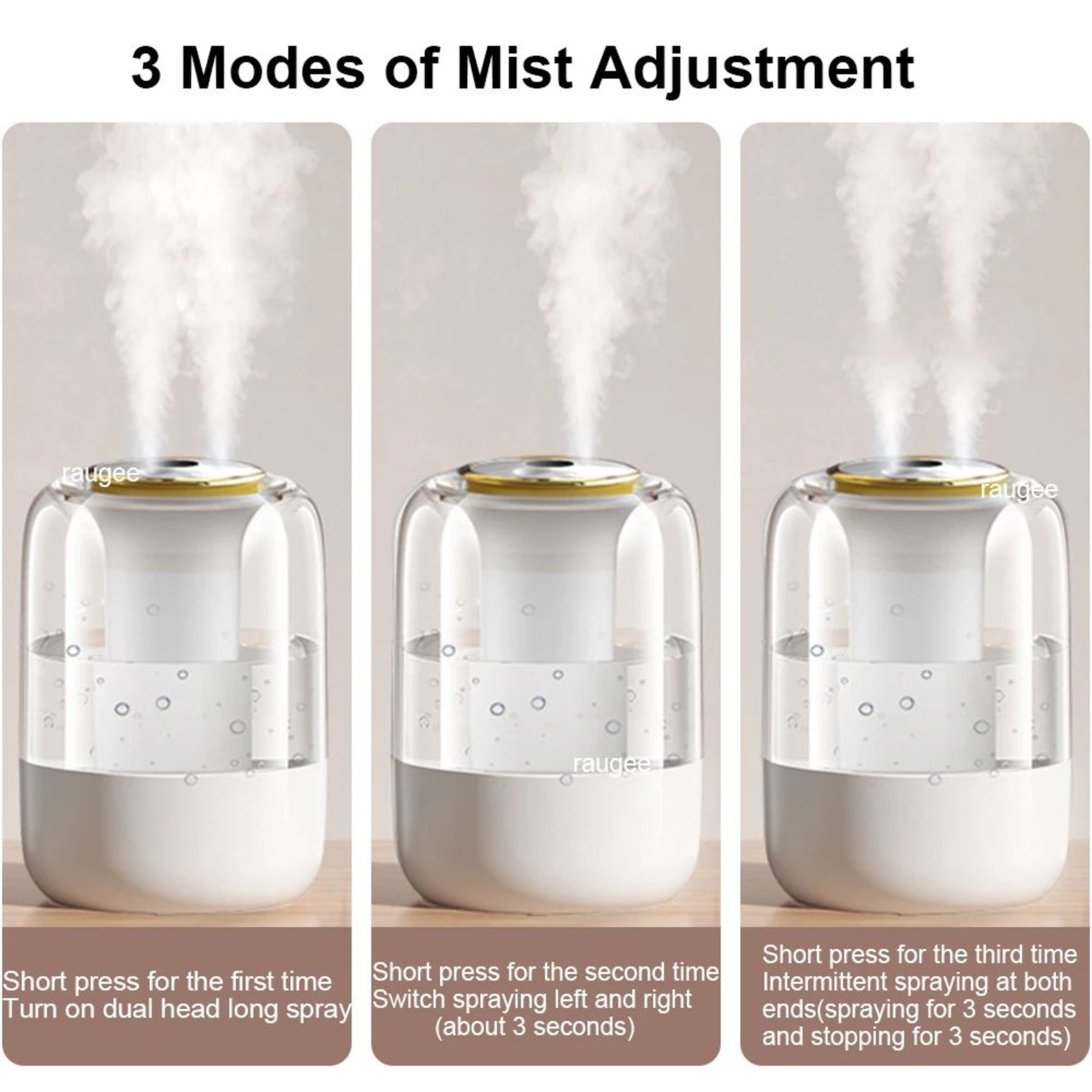 22L Large USB Cool Mist Humidifier With LED Night Light 7