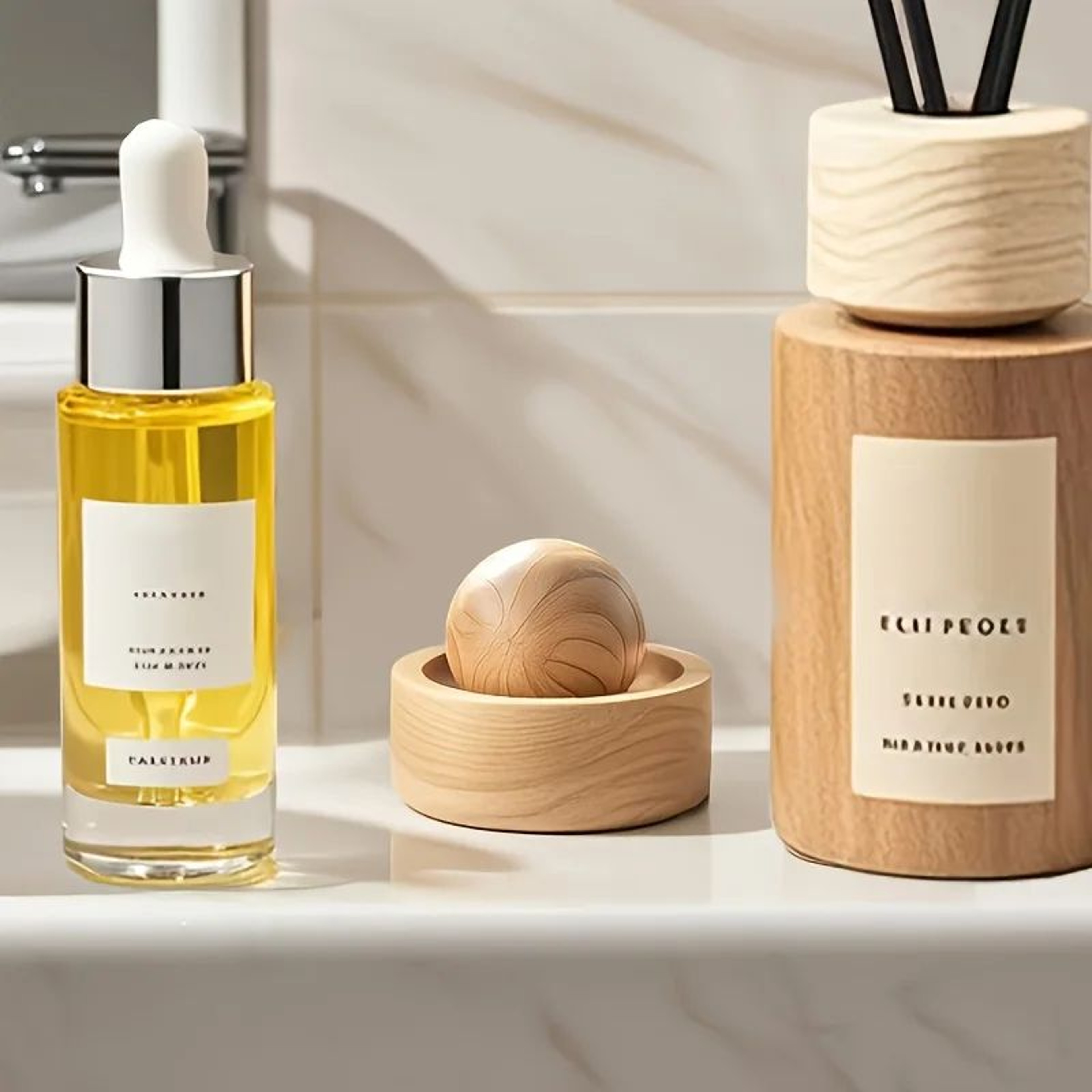 Wooden Spherical Essential Oil Diffuser 5