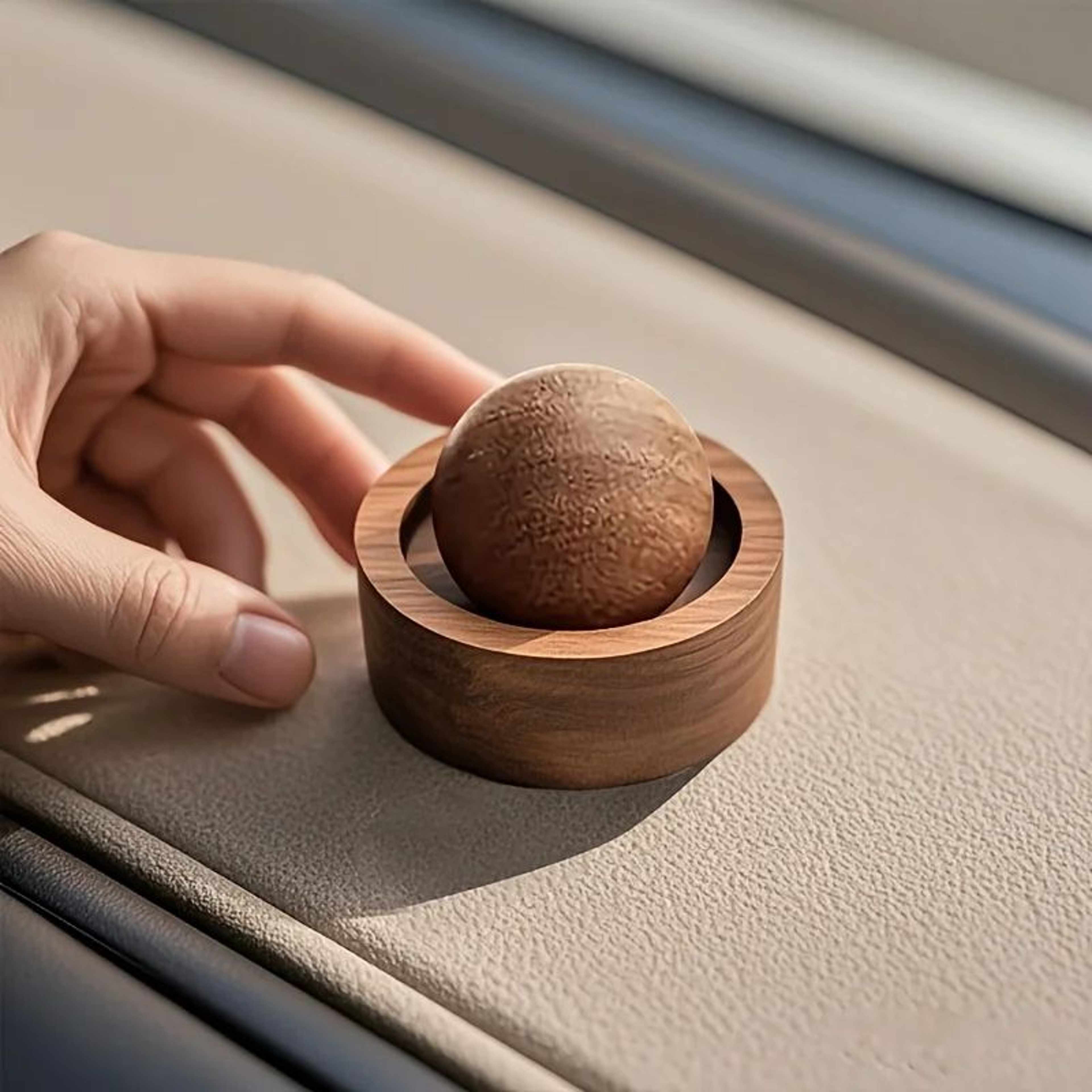 Wooden Spherical Essential Oil Diffuser 6