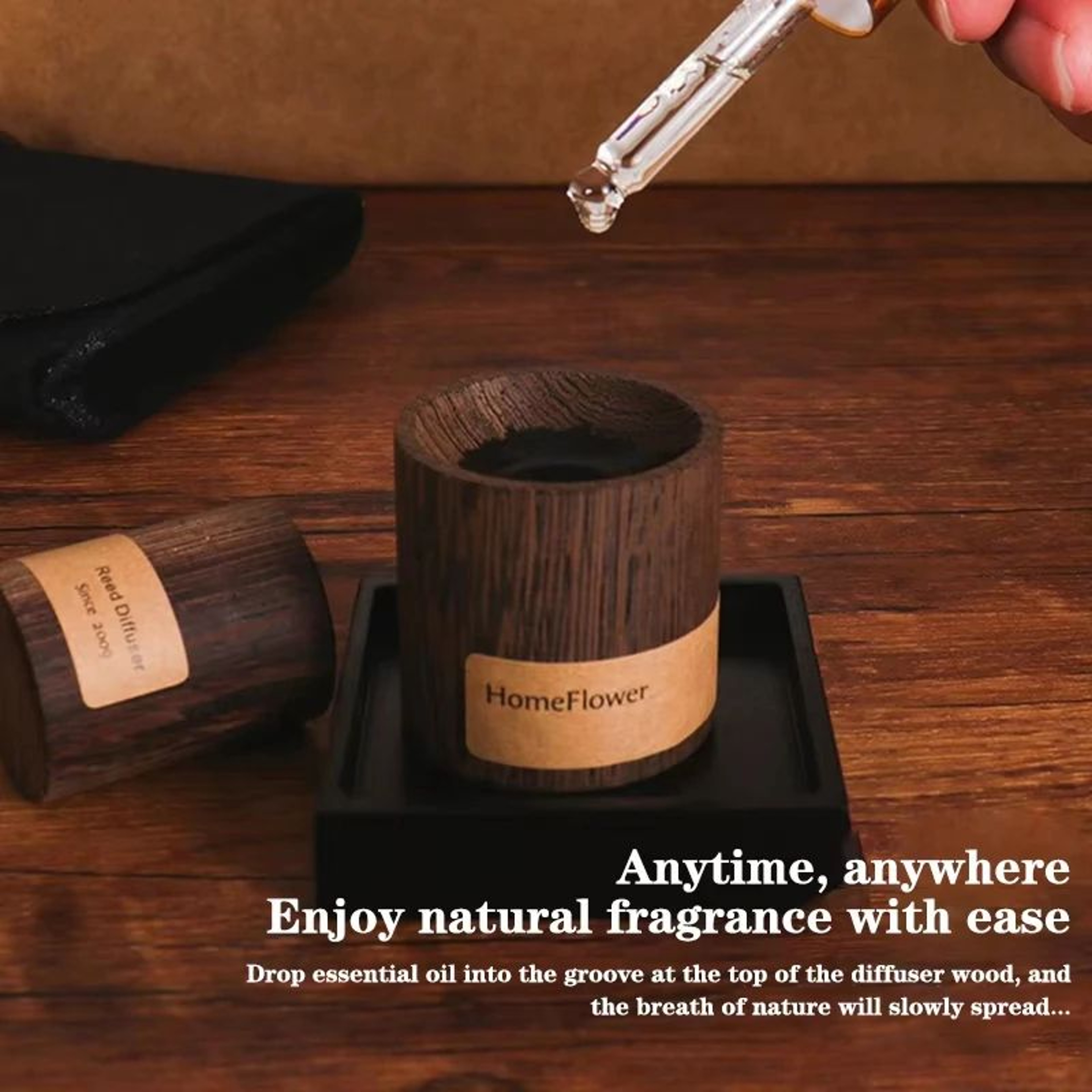 Black Walnut Essential Oil Diffuser 9
