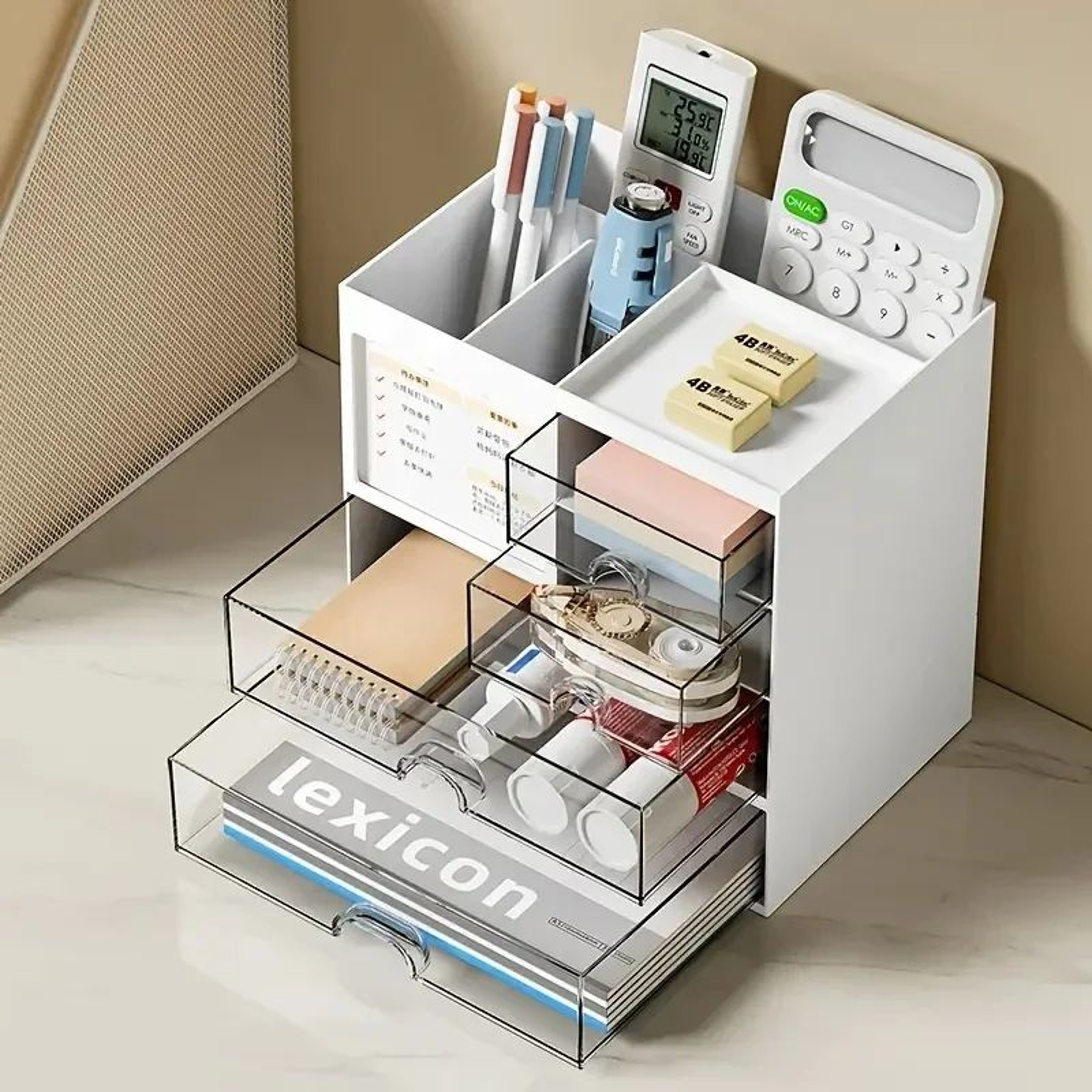 Desktop Drawer Desk Organizer Storage Box 1