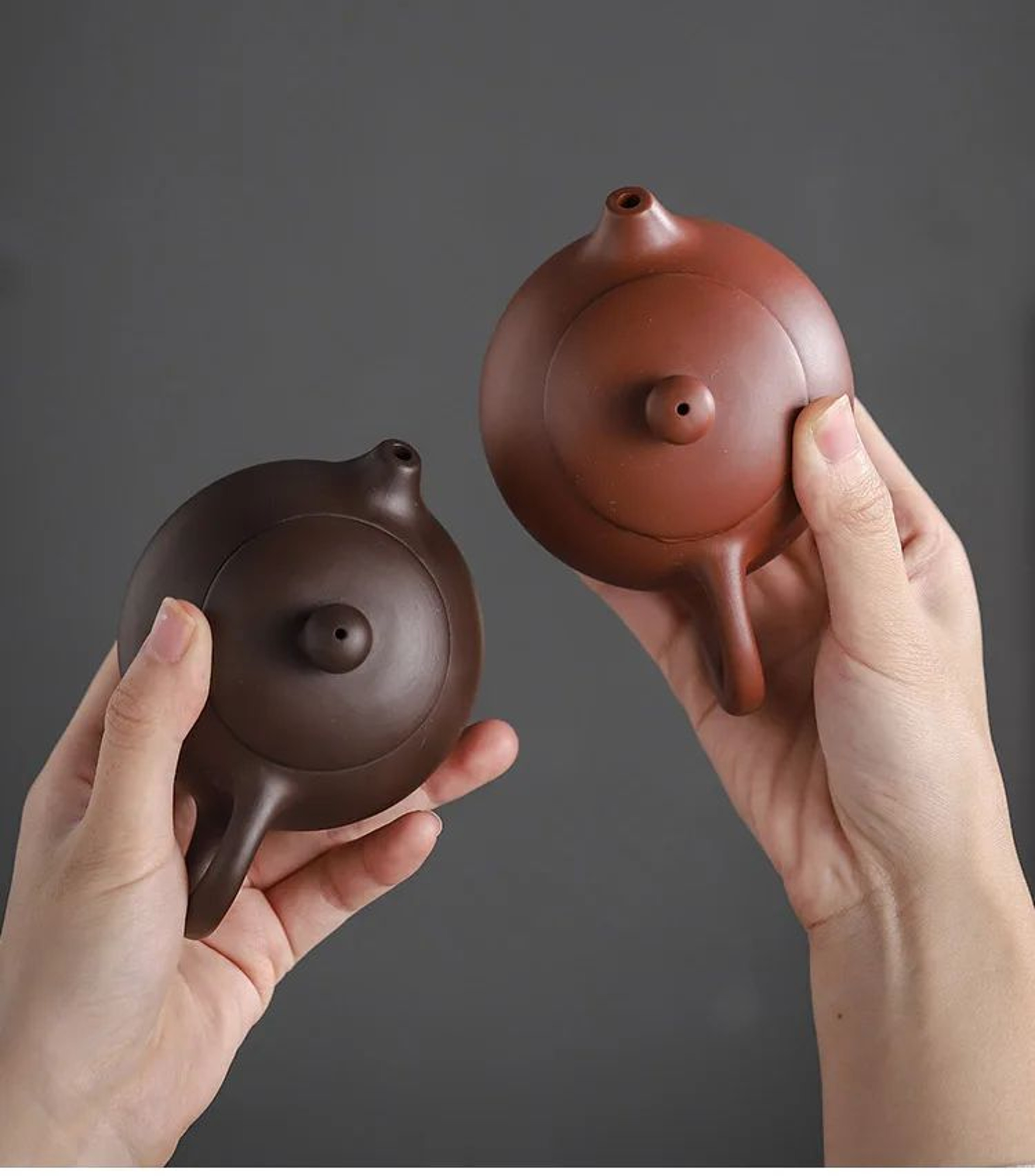 Portable Purple Sand Gaiwan Tea Set For Travel 7
