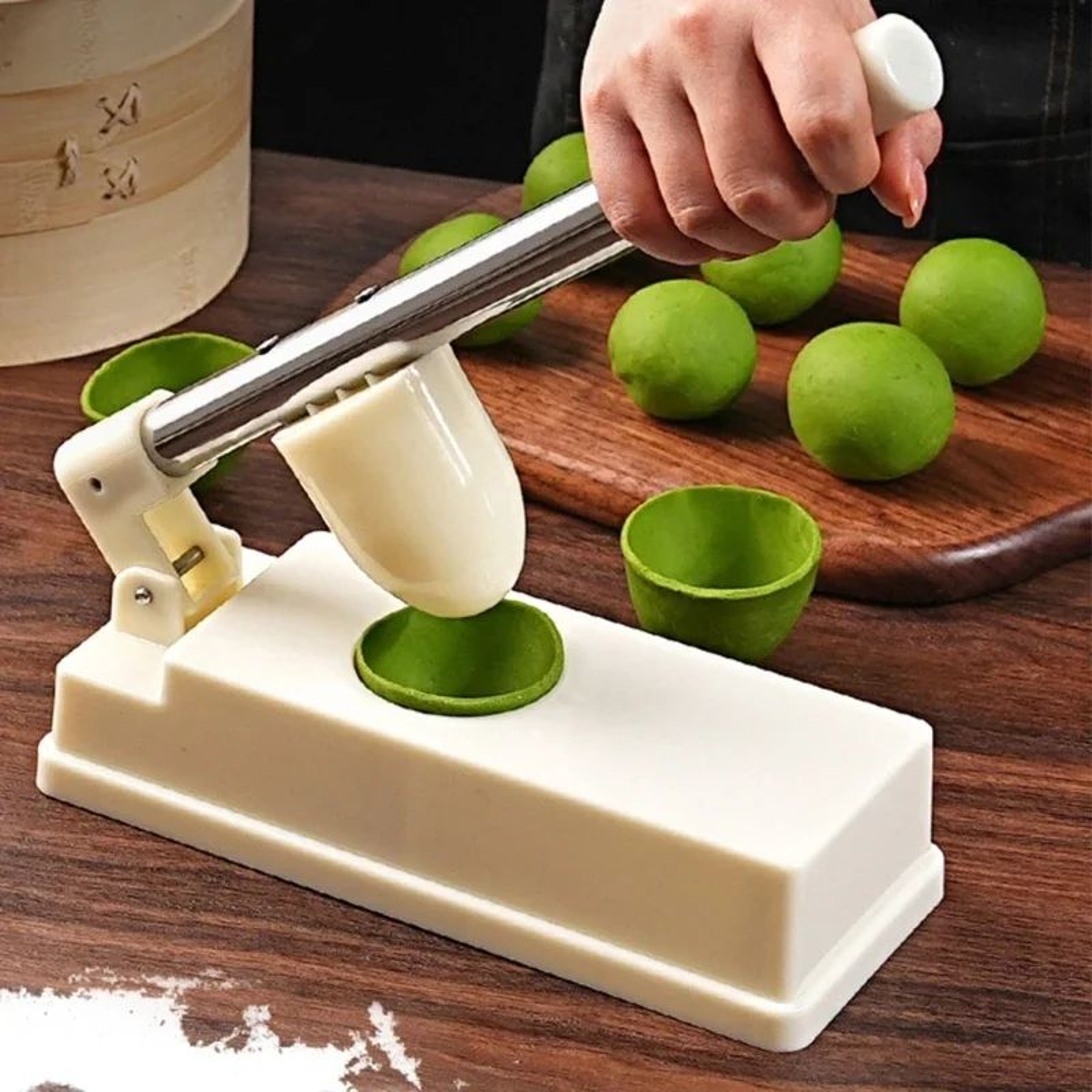 Plastic Dumpling Skin Mold And Wrapper Press 6