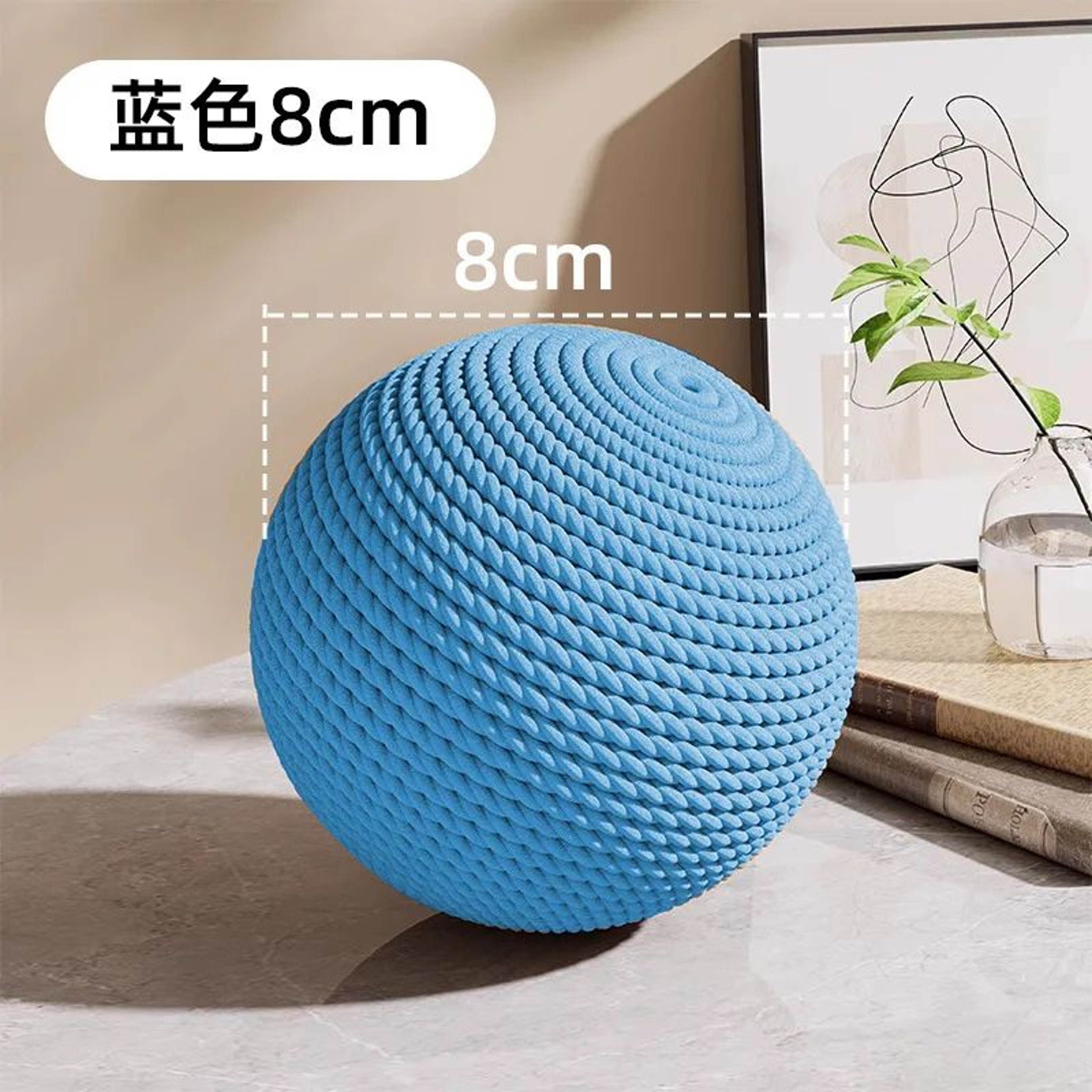 Interactive Sisal Cat Scratching Ball Toy 8 To 10cm 16