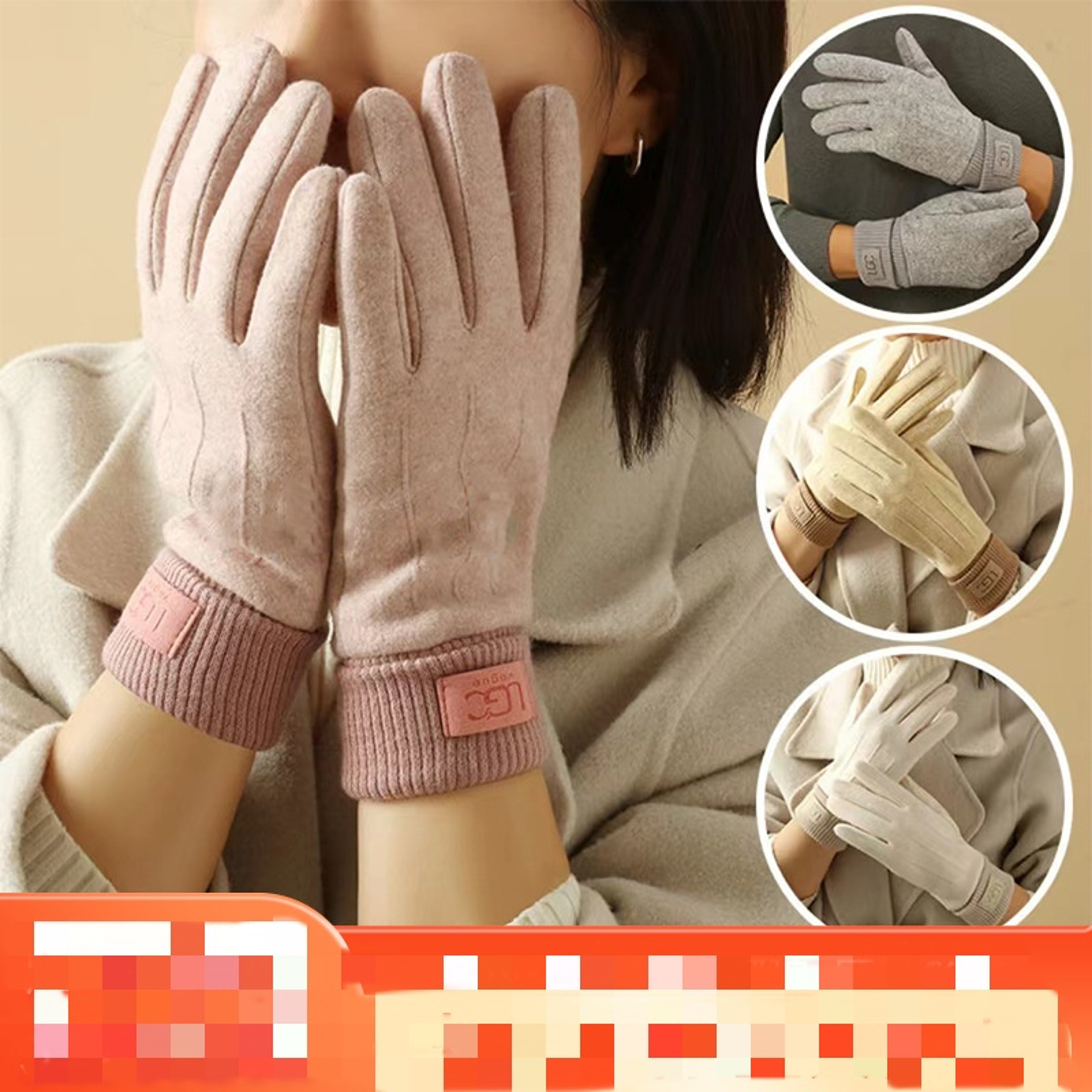 Women's Winter Touchscreen Gloves for Cold Weather Comfort and Easy Phone Use – view 4