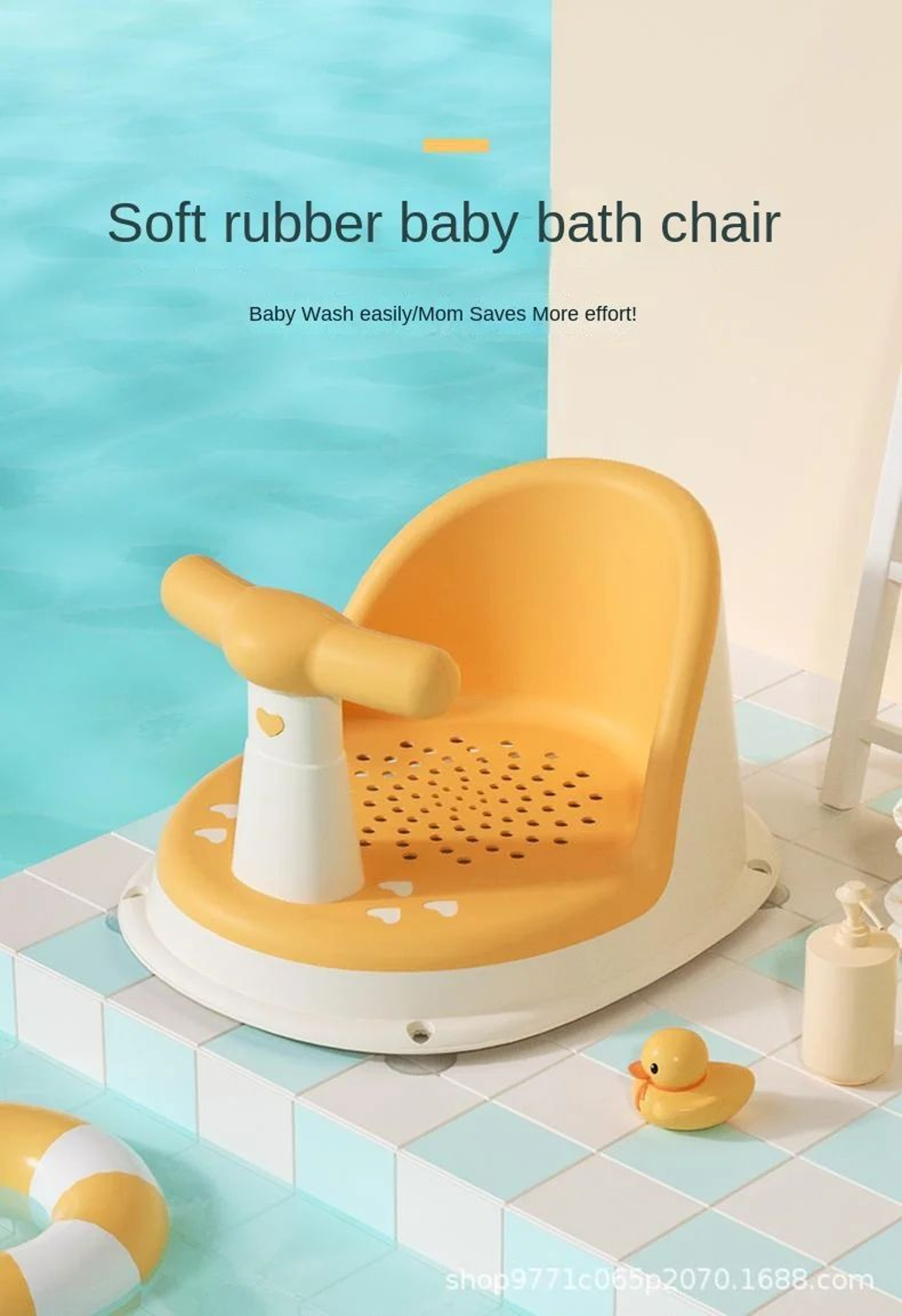 Portable Baby Shower Seat And Stand For Newborns 6