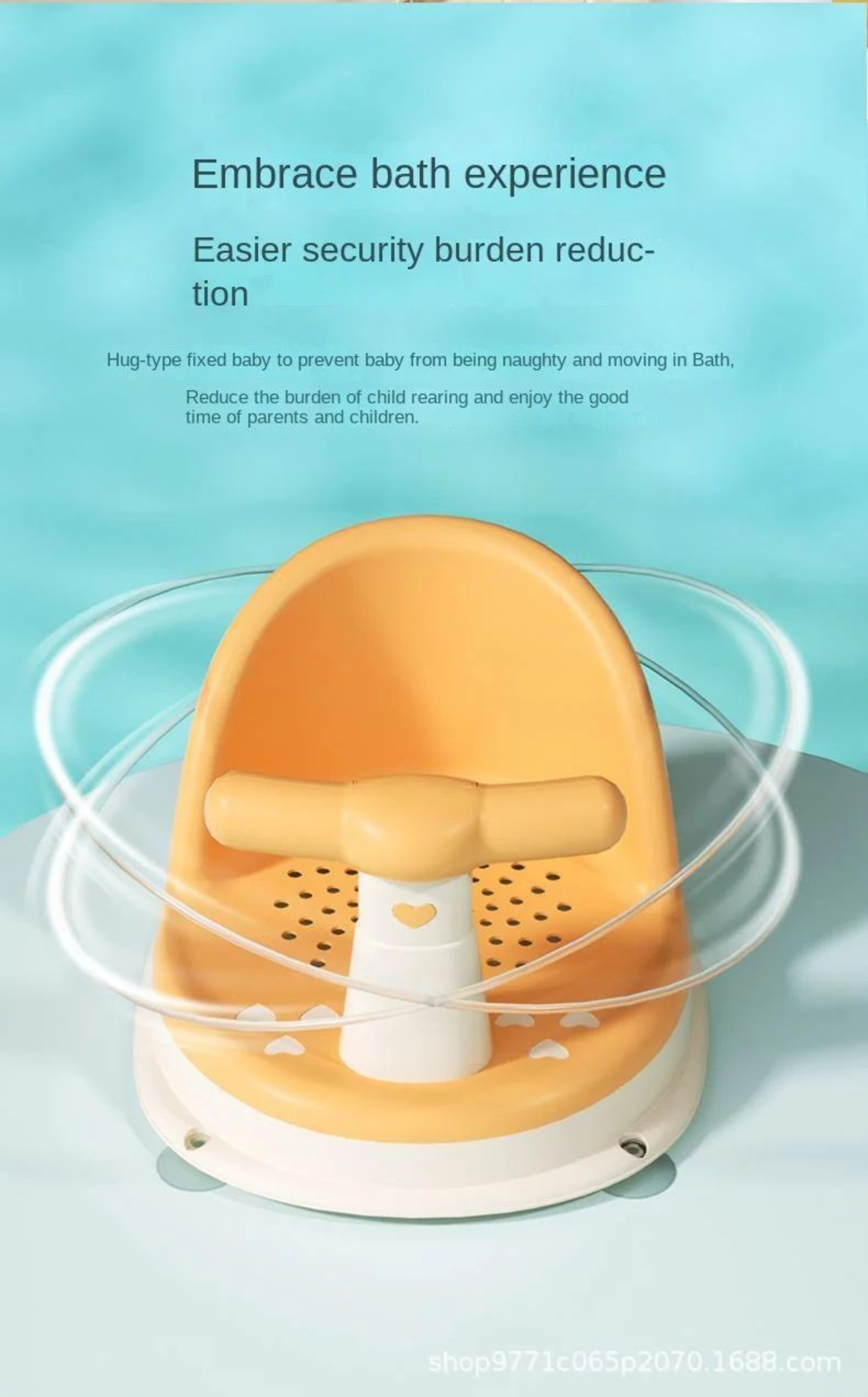 Portable Baby Shower Seat And Stand For Newborns 8