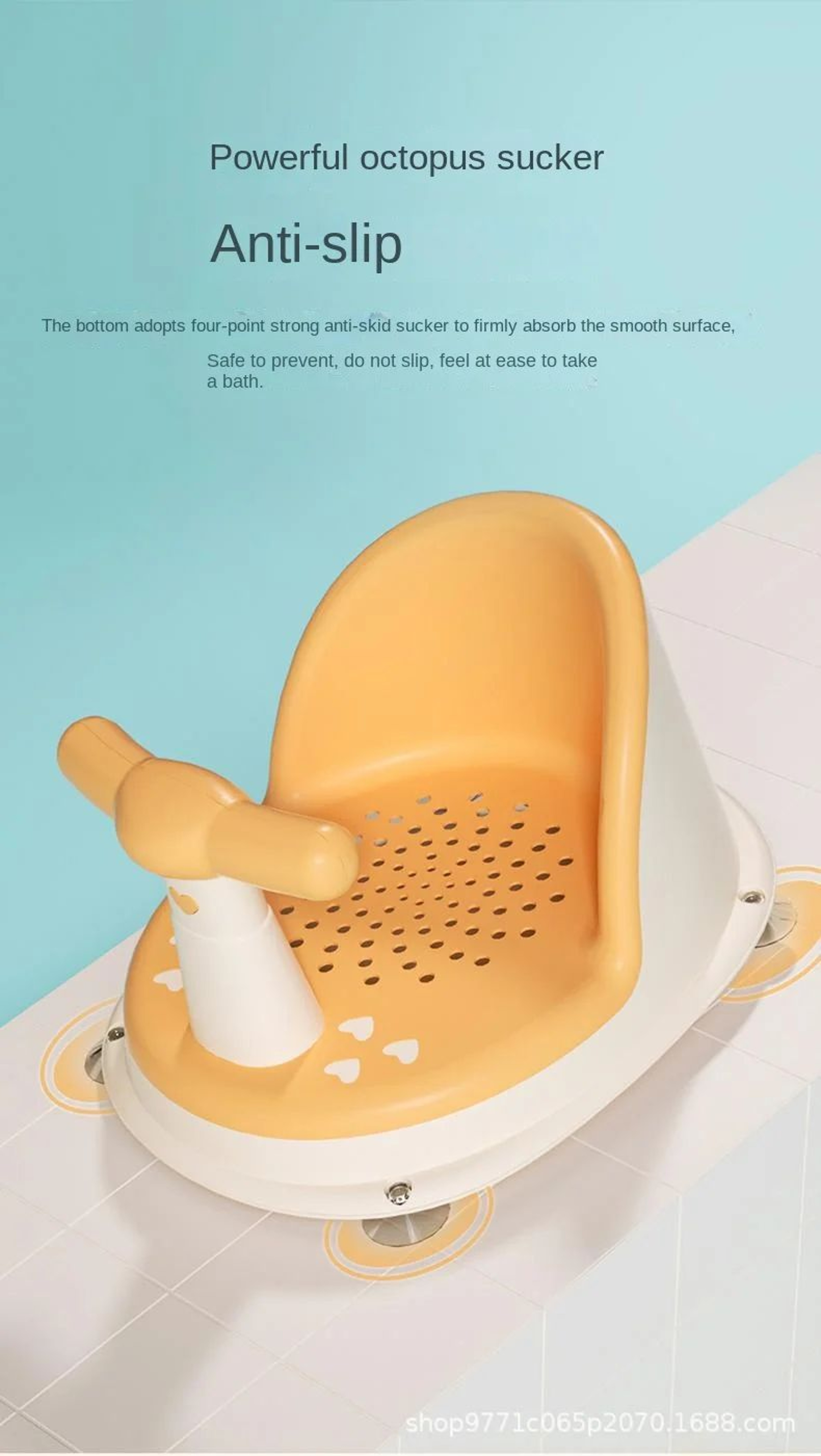 Portable Baby Shower Seat And Stand For Newborns 13