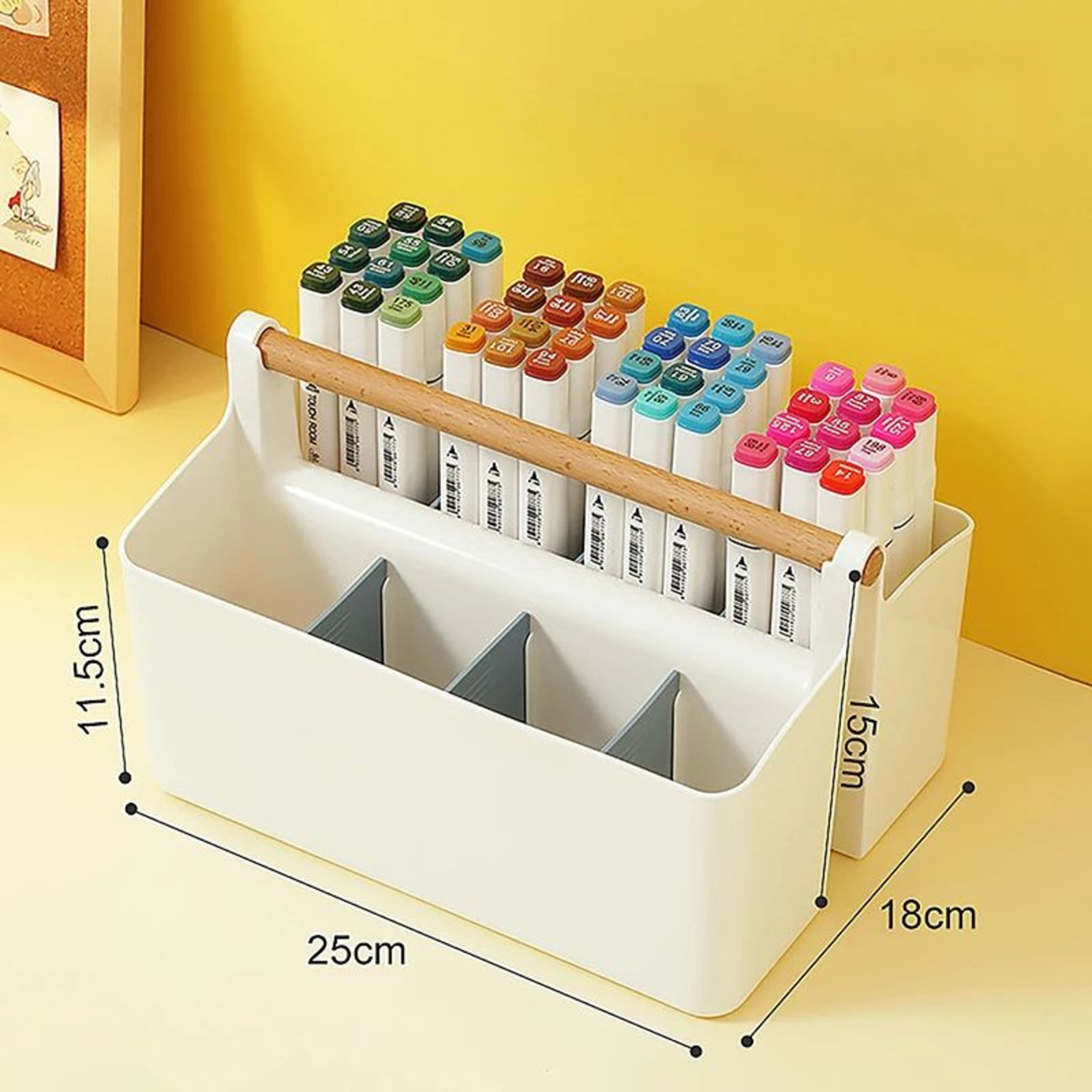 Portable Multifunctional Desktop Storage Holder 10