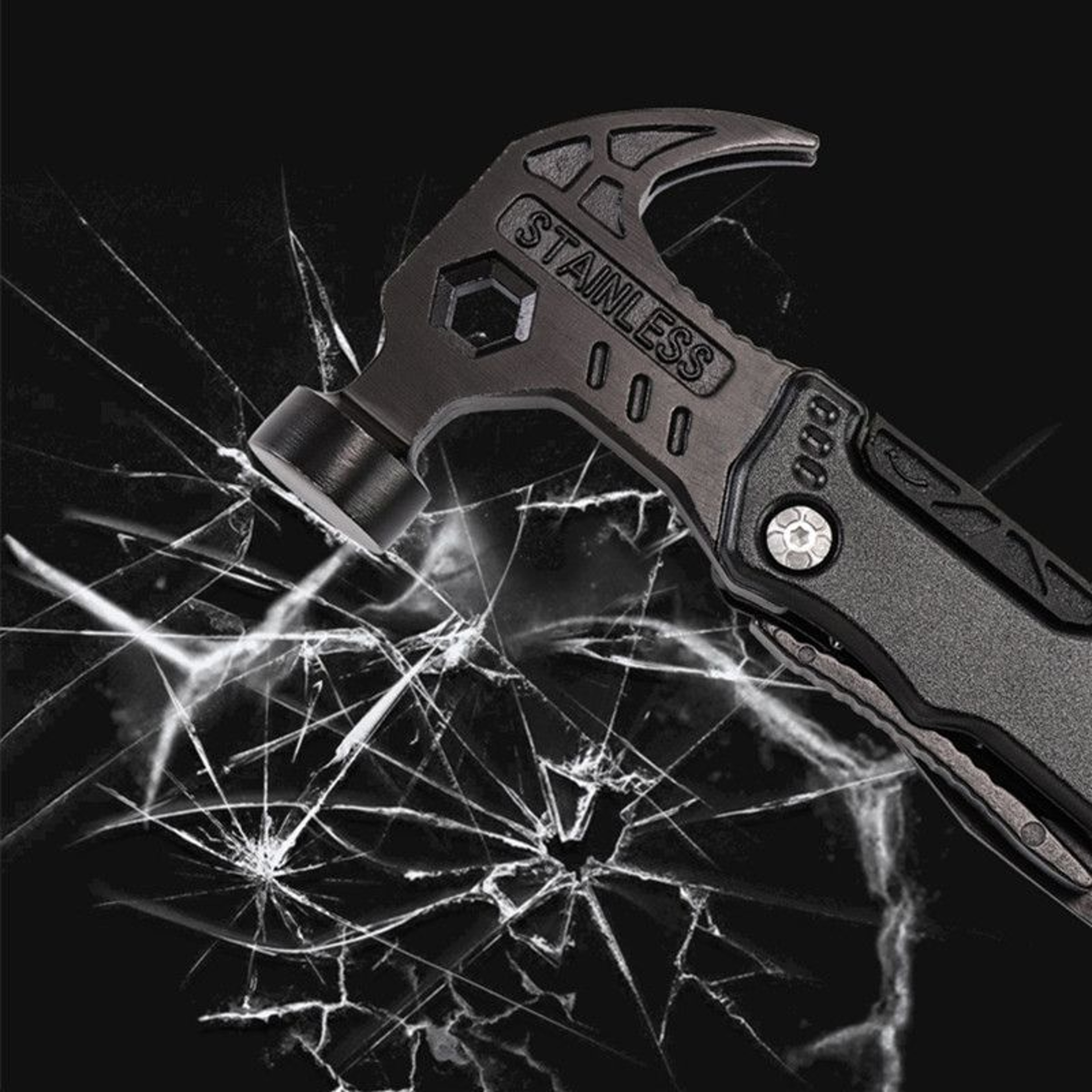 Outdoor MultiFunctional Folding Claw Hammer 7