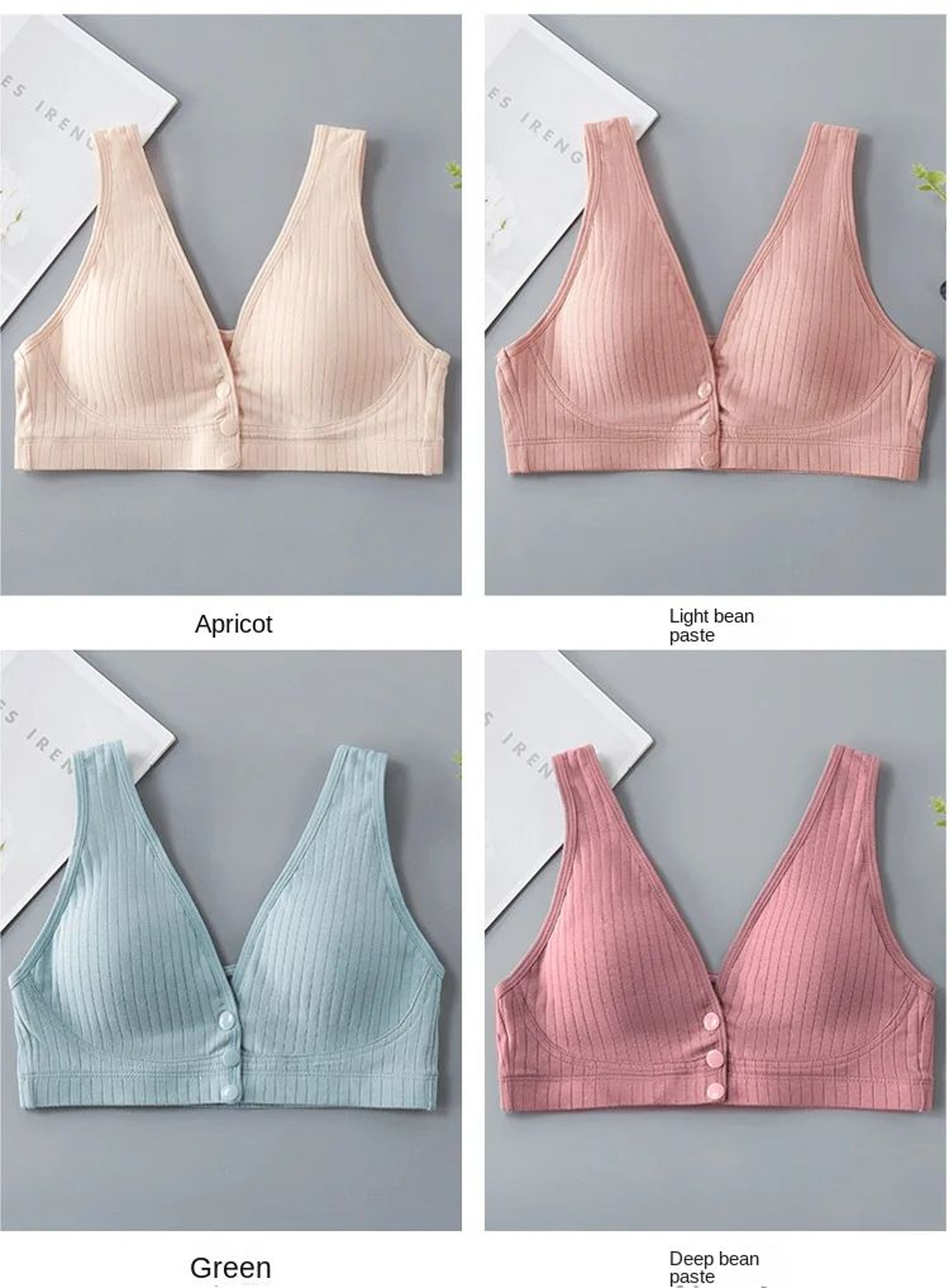 Pure Cotton Plus Size Nursing And Maternity Bra 3