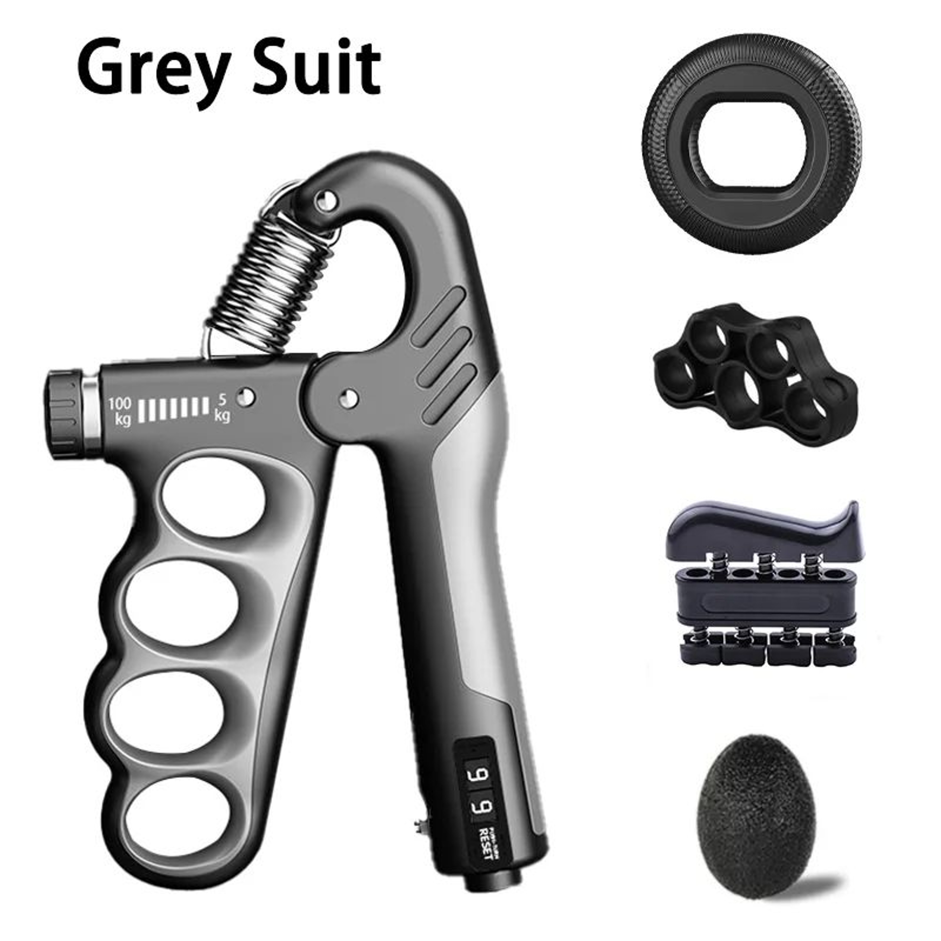 Adjustable Hand Grip Strengthener And Wrist Expander 19