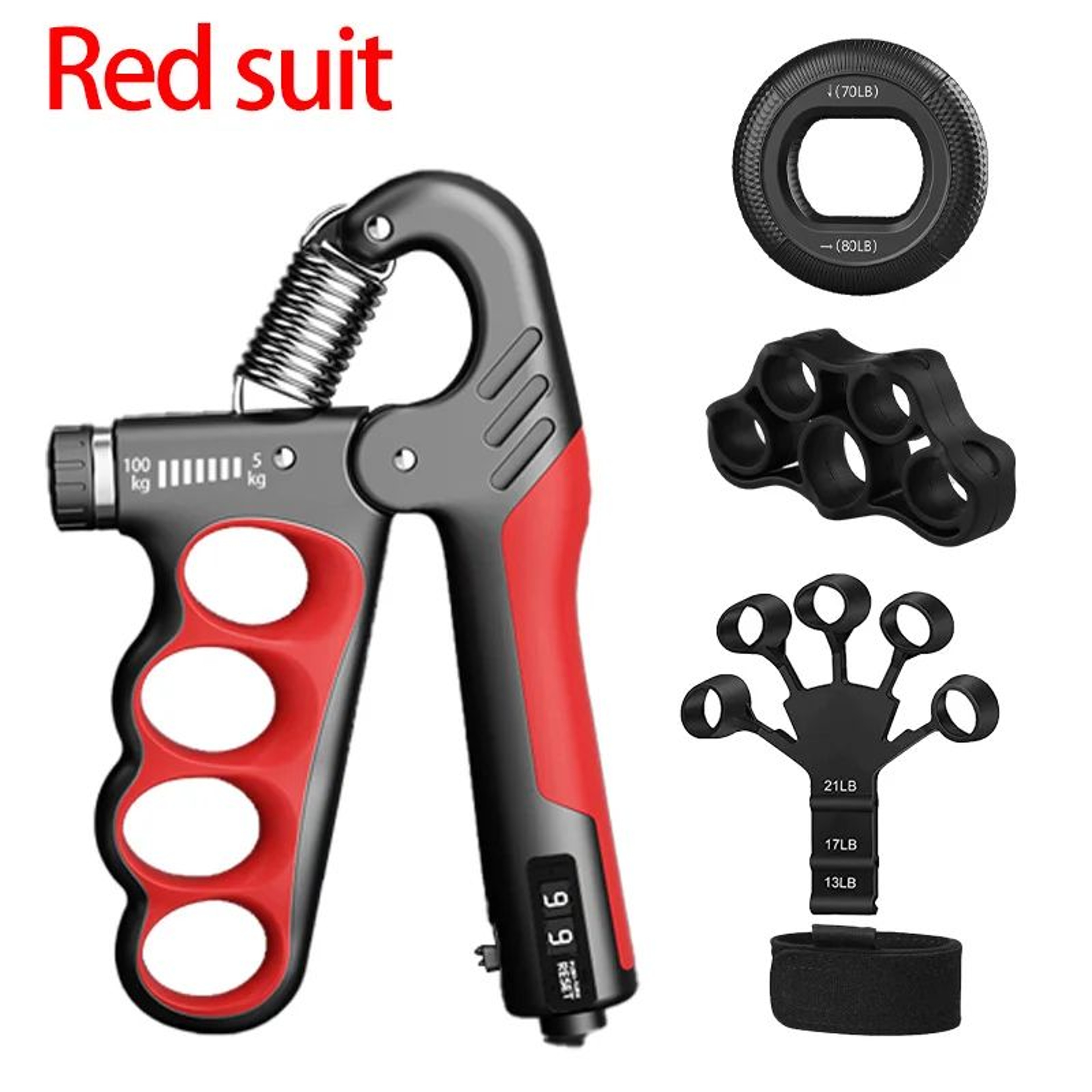 Adjustable Hand Grip Strengthener And Wrist Expander 15