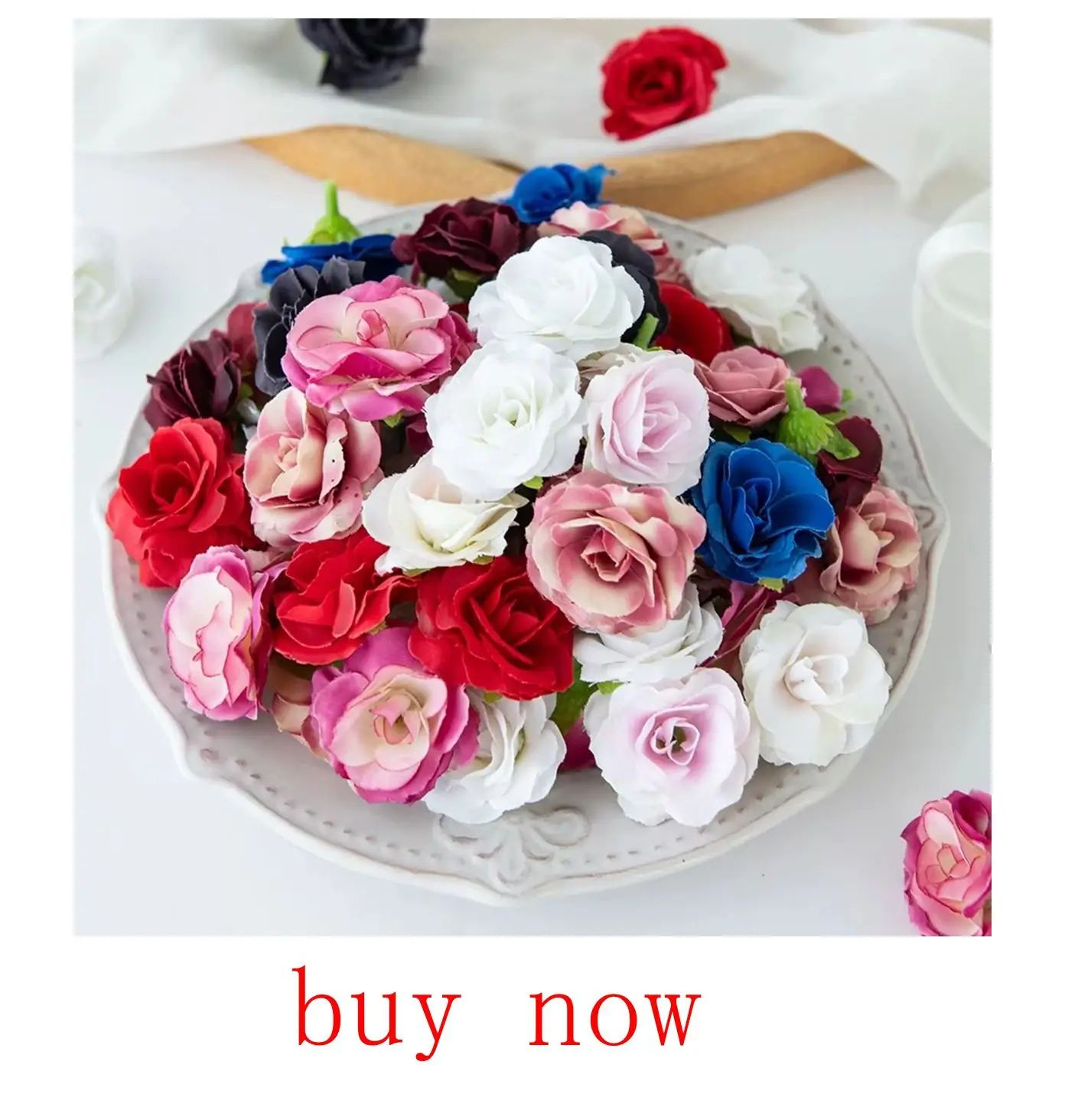 10Pcs Realistic Artificial Tulip Flowers For Home Decor 11