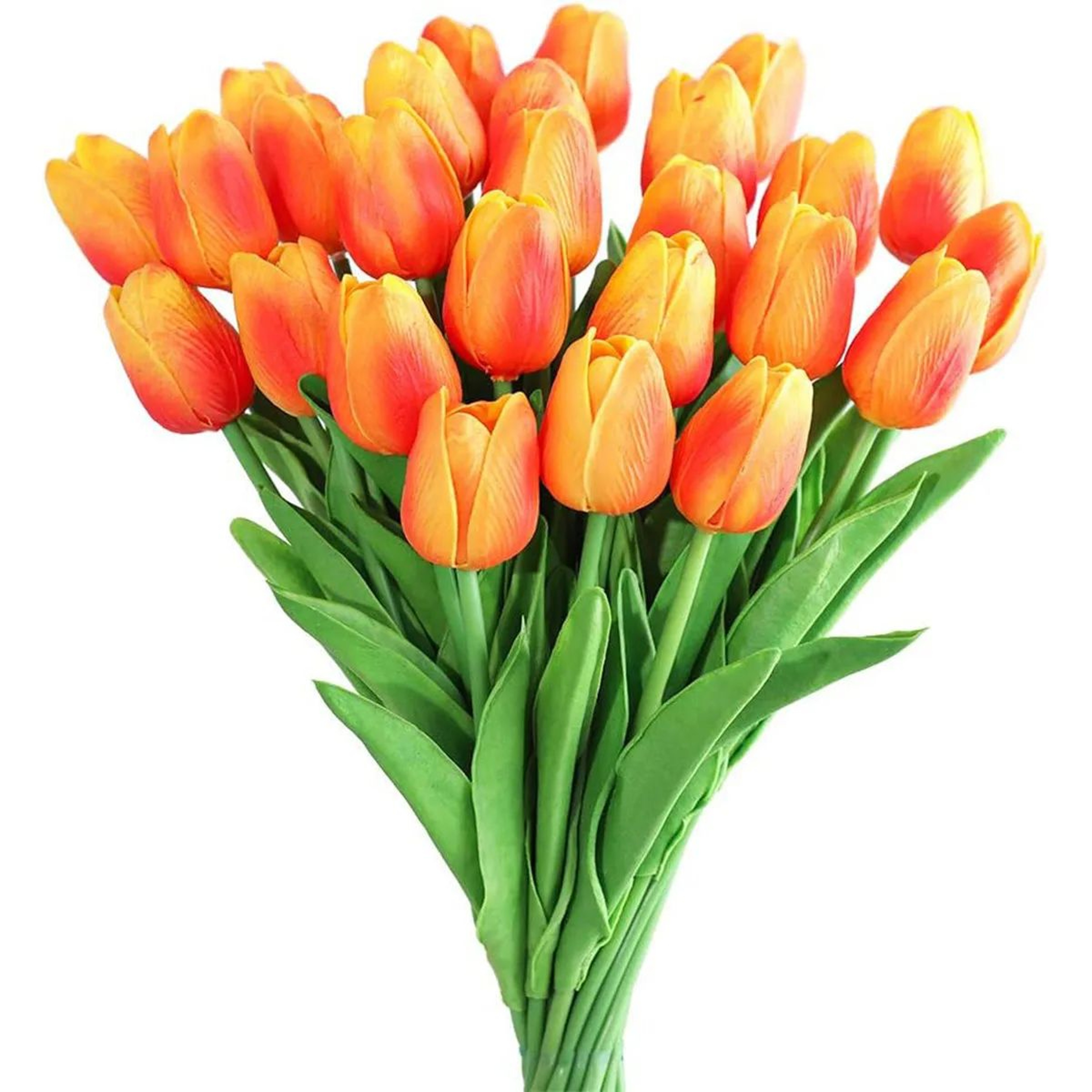 10Pcs Realistic Artificial Tulip Flowers For Home Decor 16