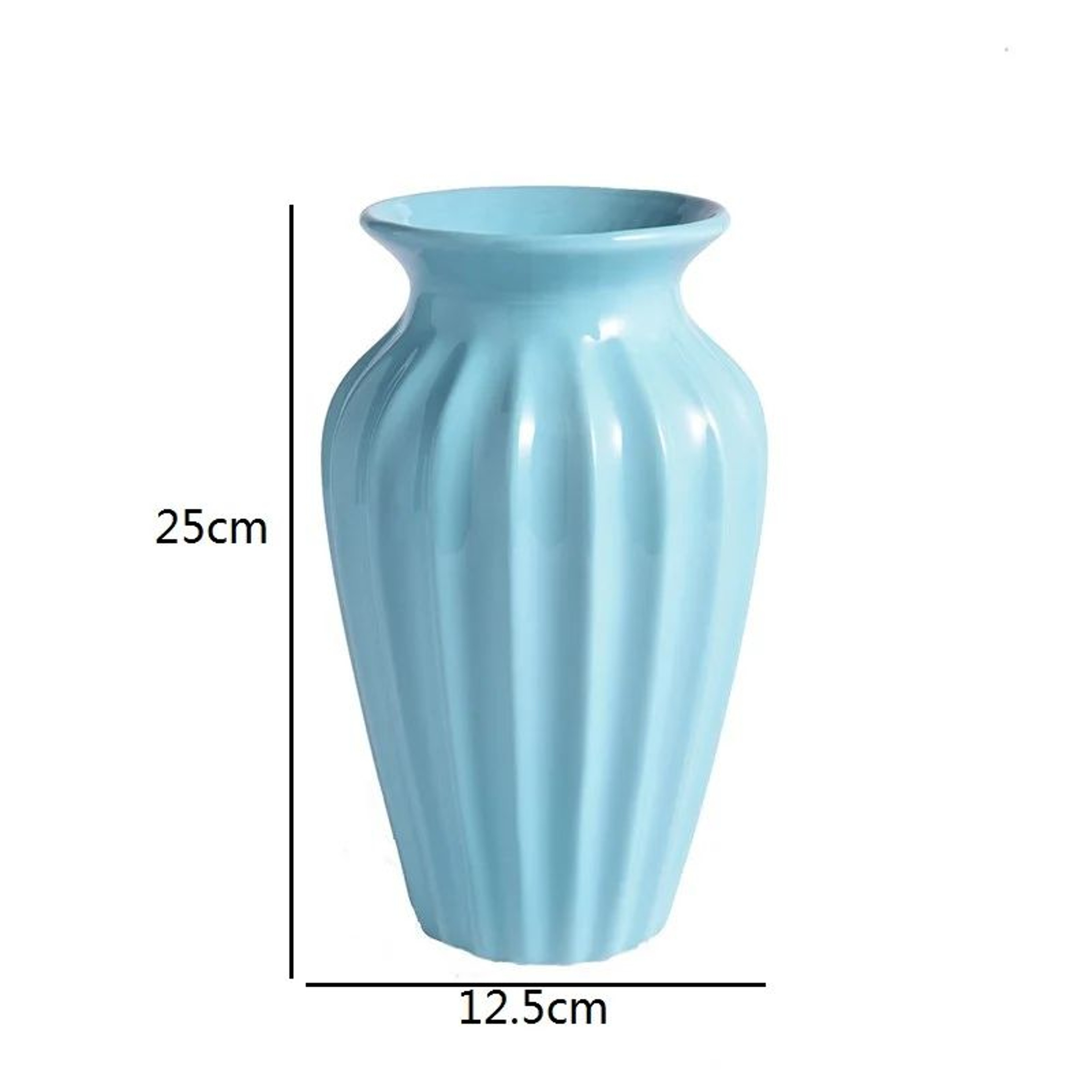 Modern Minimalist Europe Style Ceramic Flower Vase 8