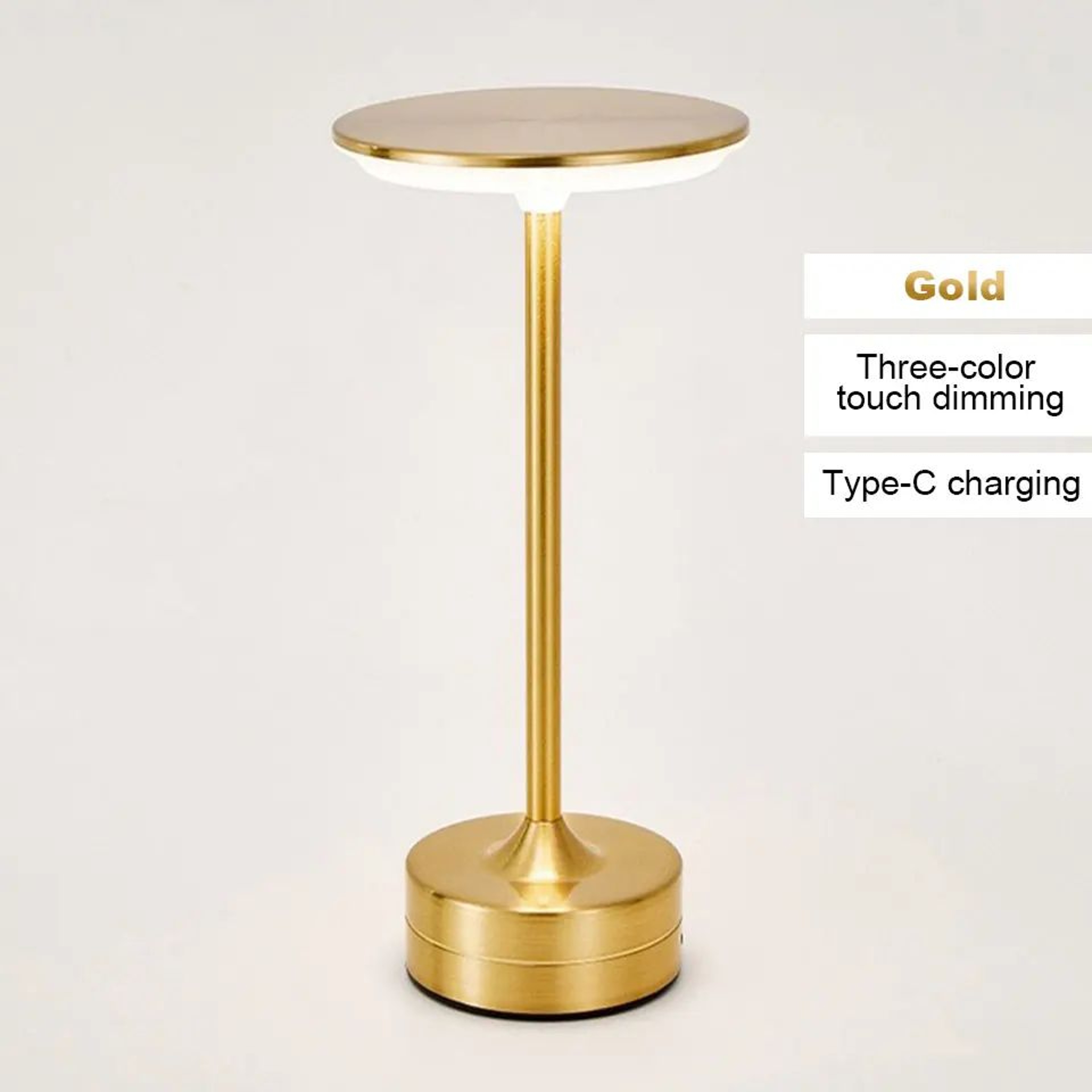 USB Rechargeable Touch LED Atmosphere Night Lamp 9