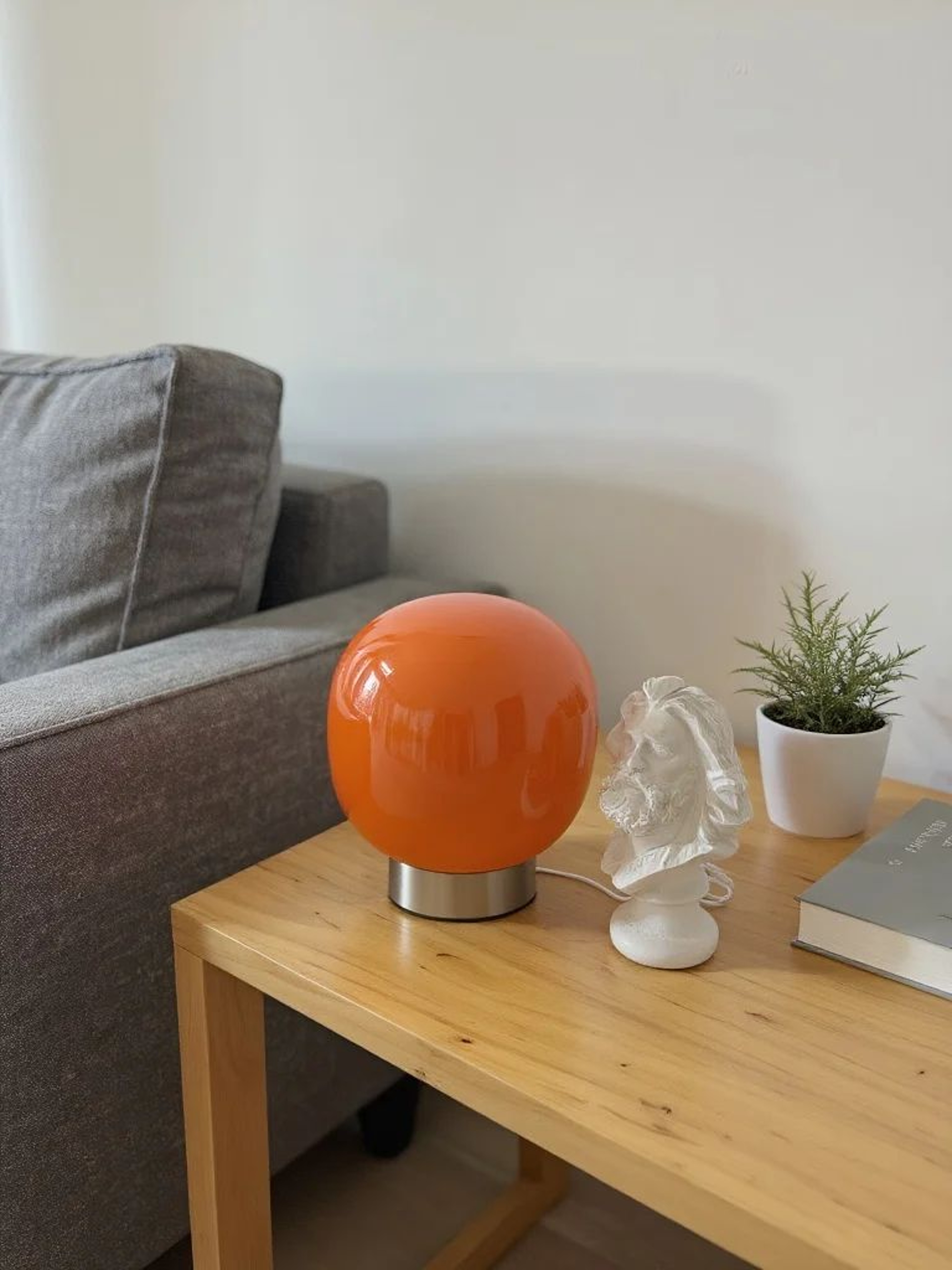 Macaron Glass Table Lamp With Trichromatic Dimming 5
