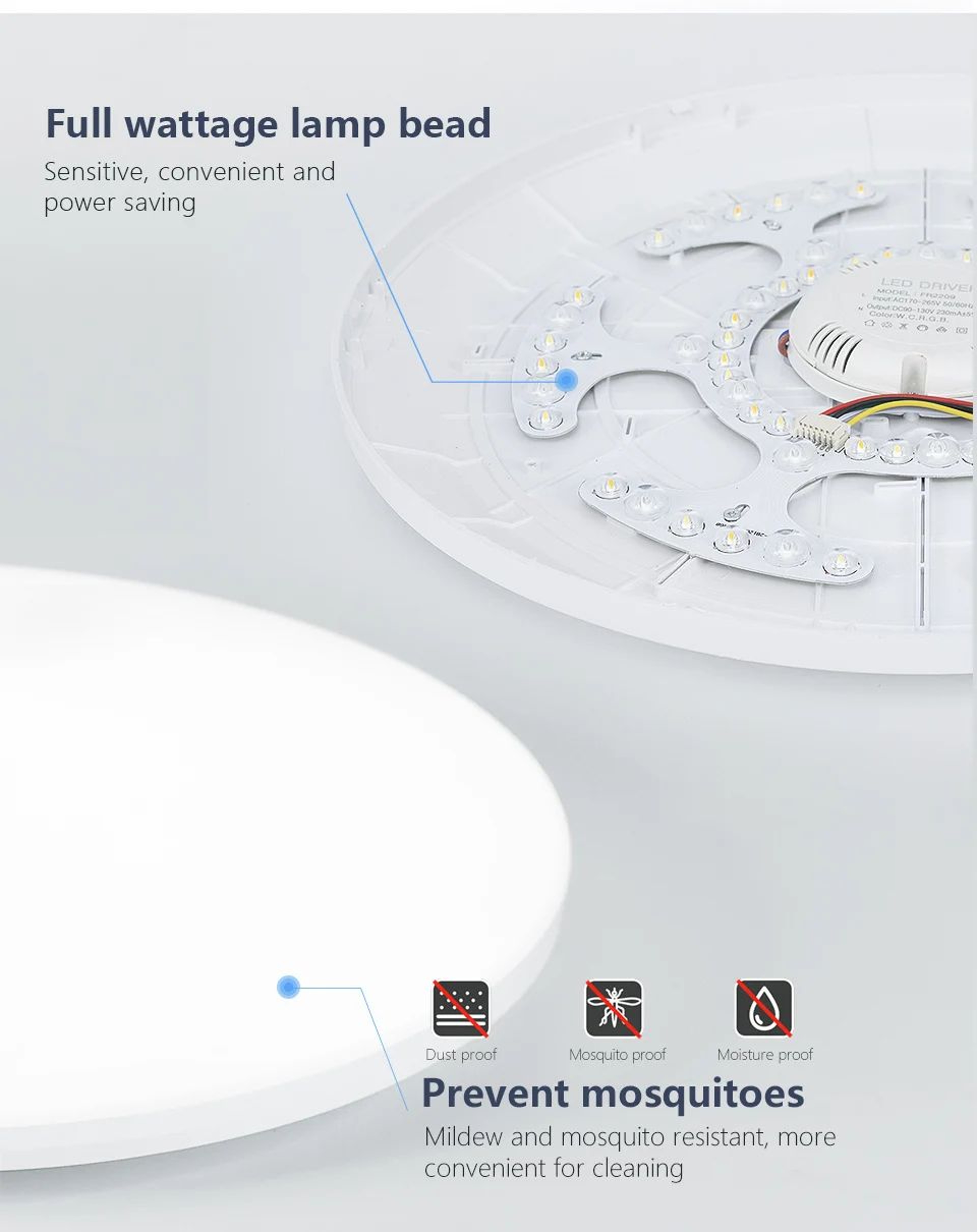 Smart RGB CCT LED Ceiling Light With App Control 11
