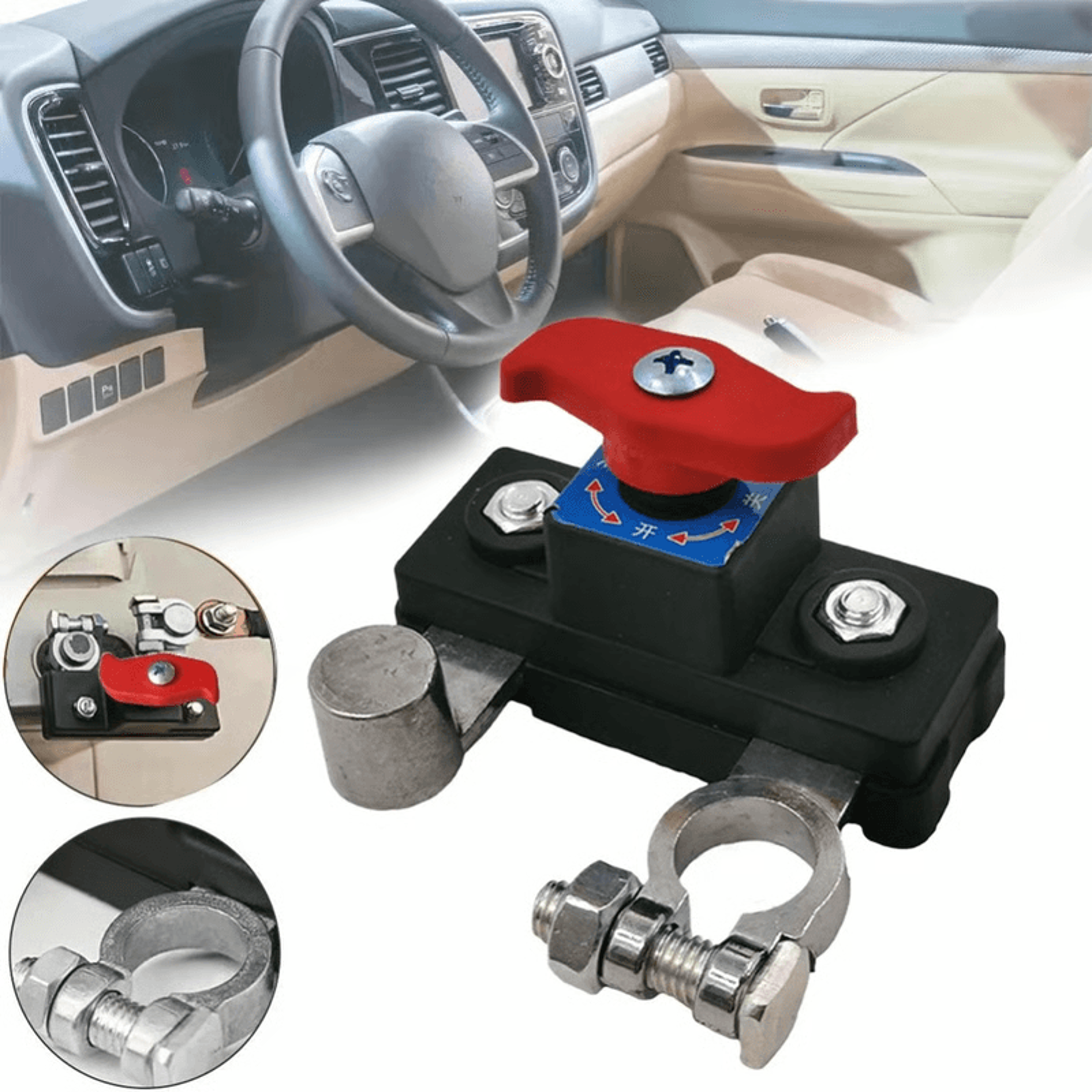 Car Battery Cut Off Switch For Battery Isolation Drain Prevention And Safer Maintenance 2
