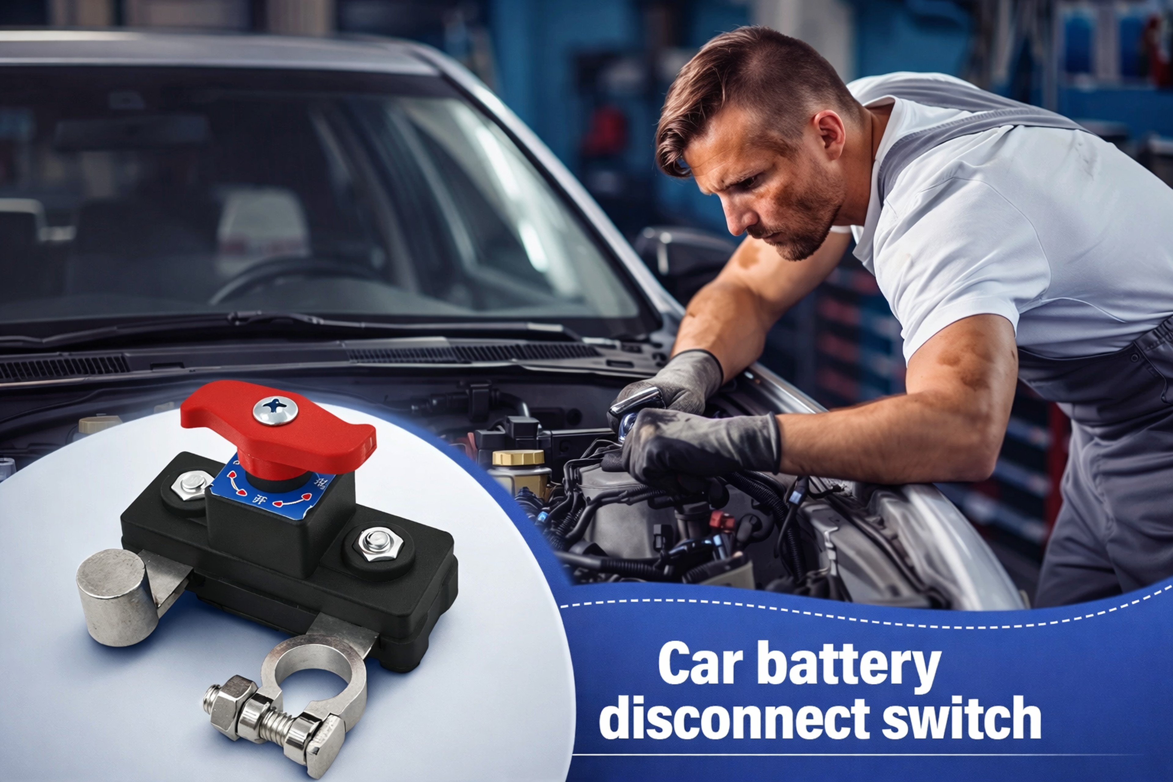 Car Battery Cut Off Switch for Battery Isolation, Drain Prevention, and Safer Maintenance – view 14