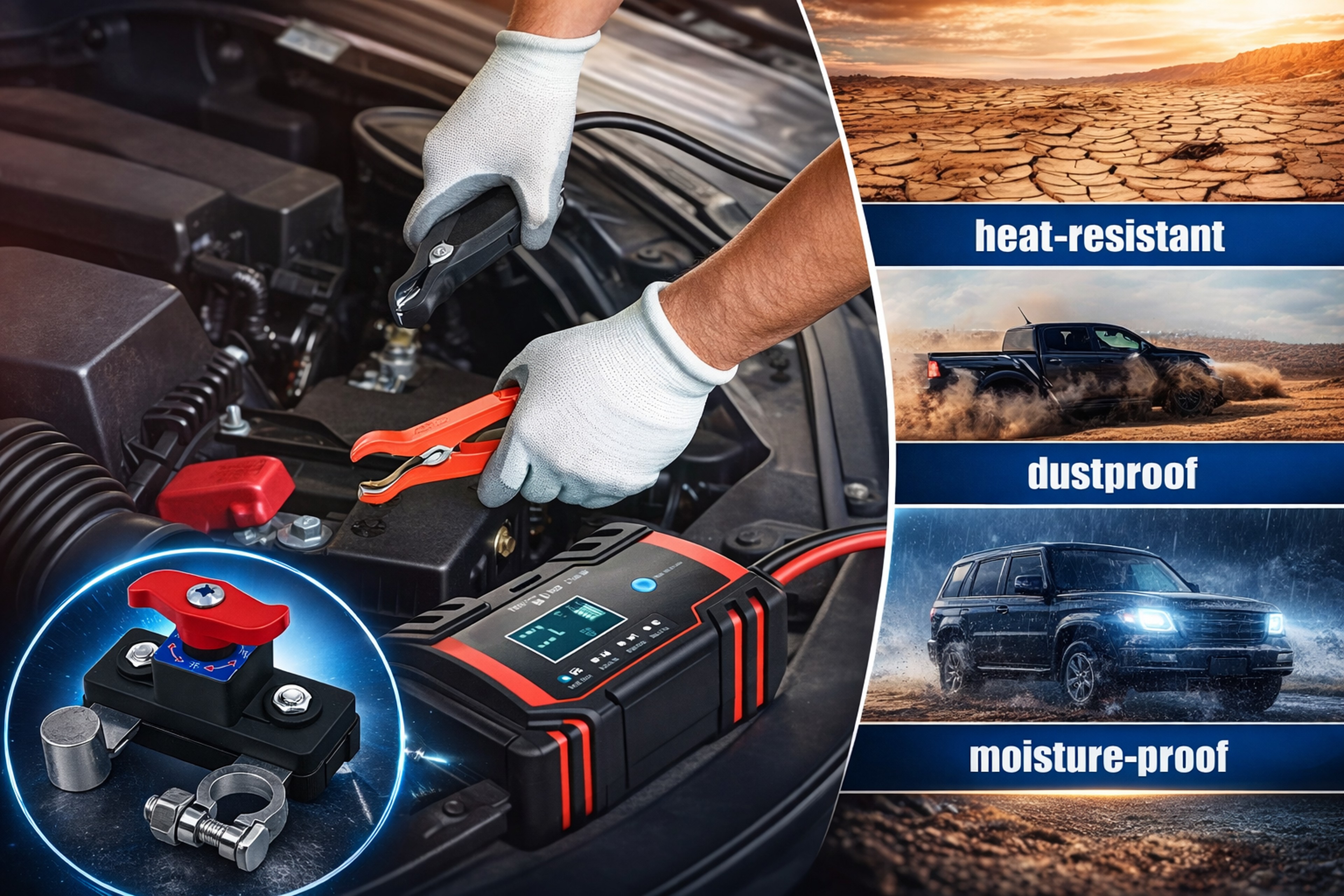 Car Battery Cut Off Switch for Battery Isolation, Drain Prevention, and Safer Maintenance – view 17