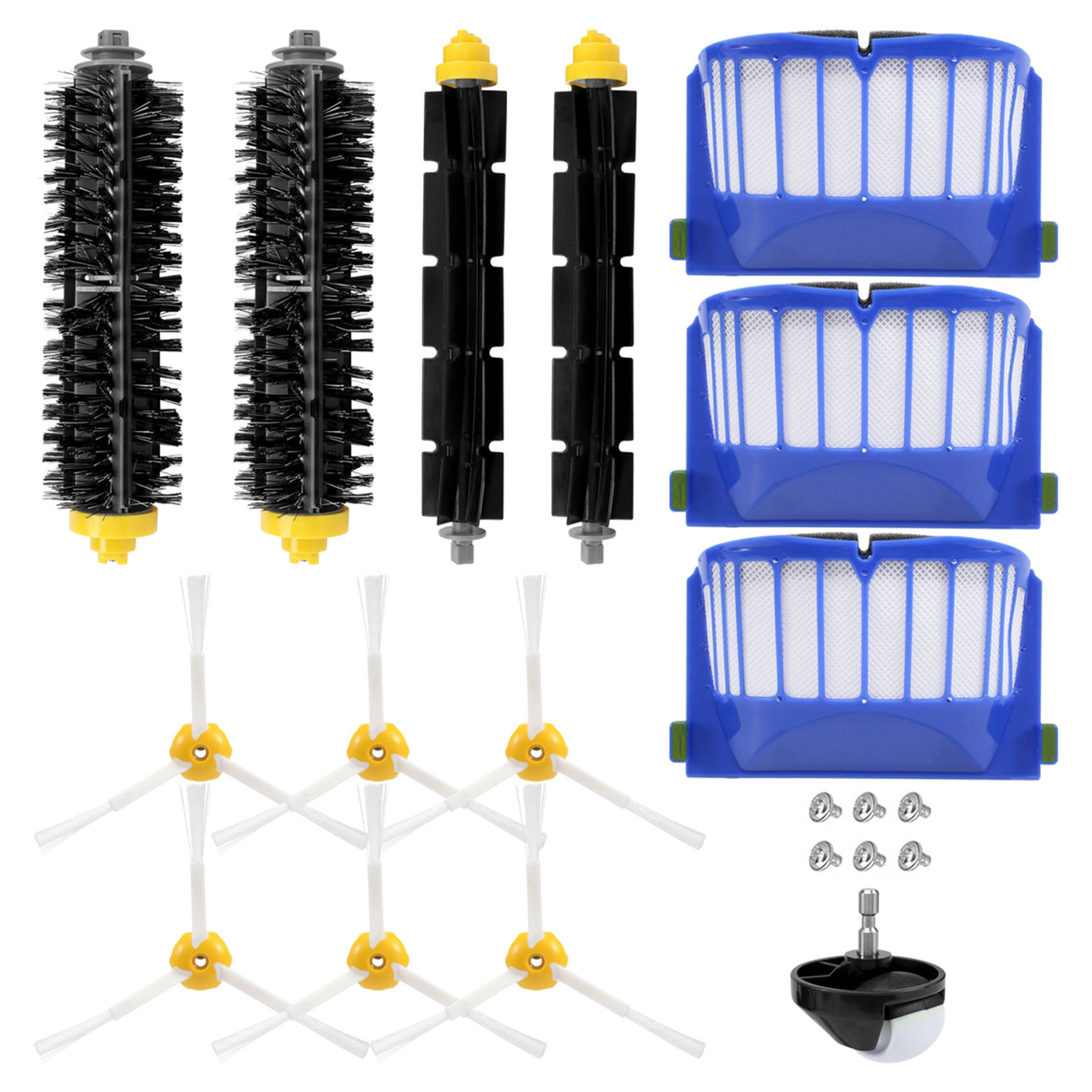 Vacuum Filter And Brush Replacement Kit For IRobot Roomba For Stronger Cleaning 2