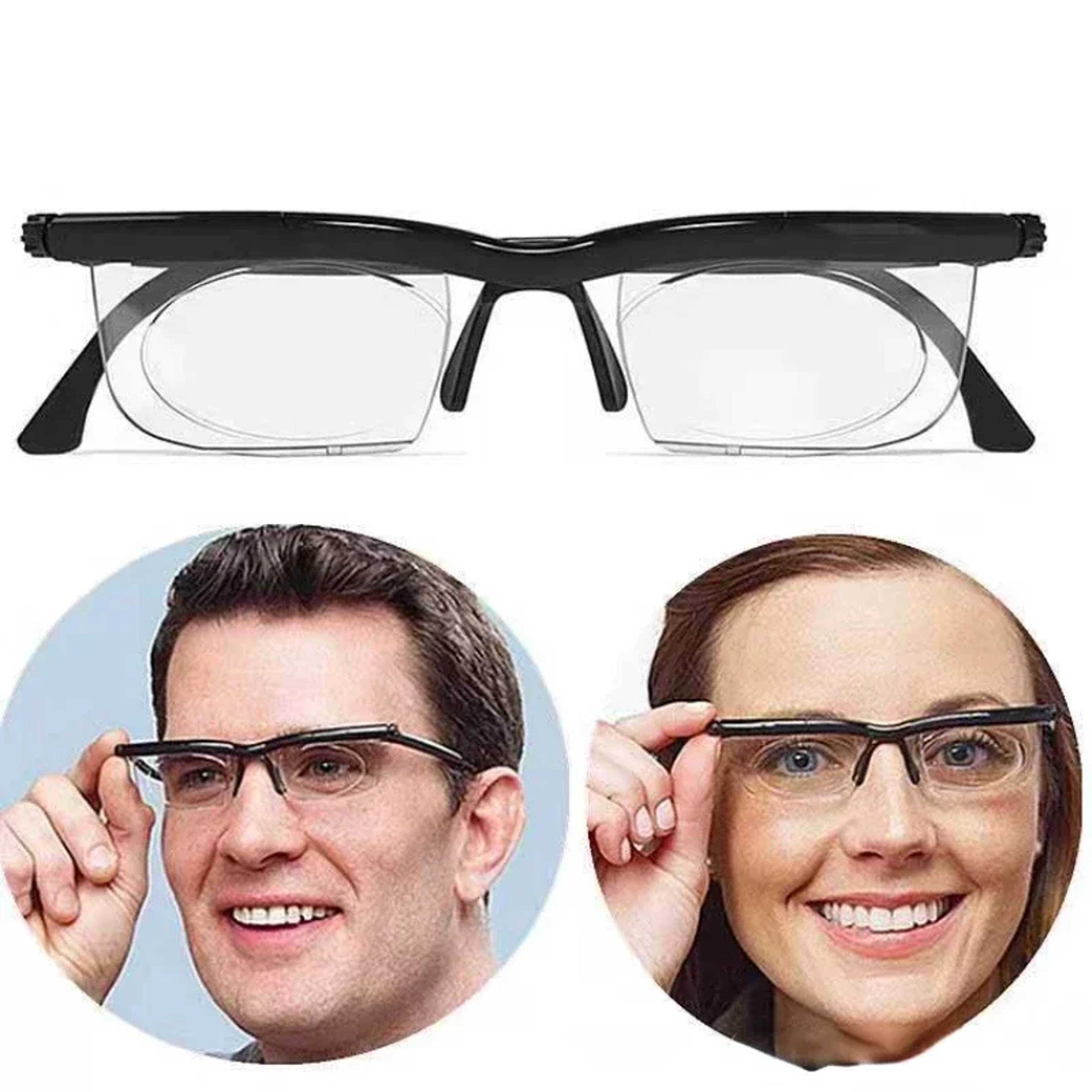 Adjustable Prescription Glasses for Multi-Distance Vision, Comfort, and Eye Clarity – view 1