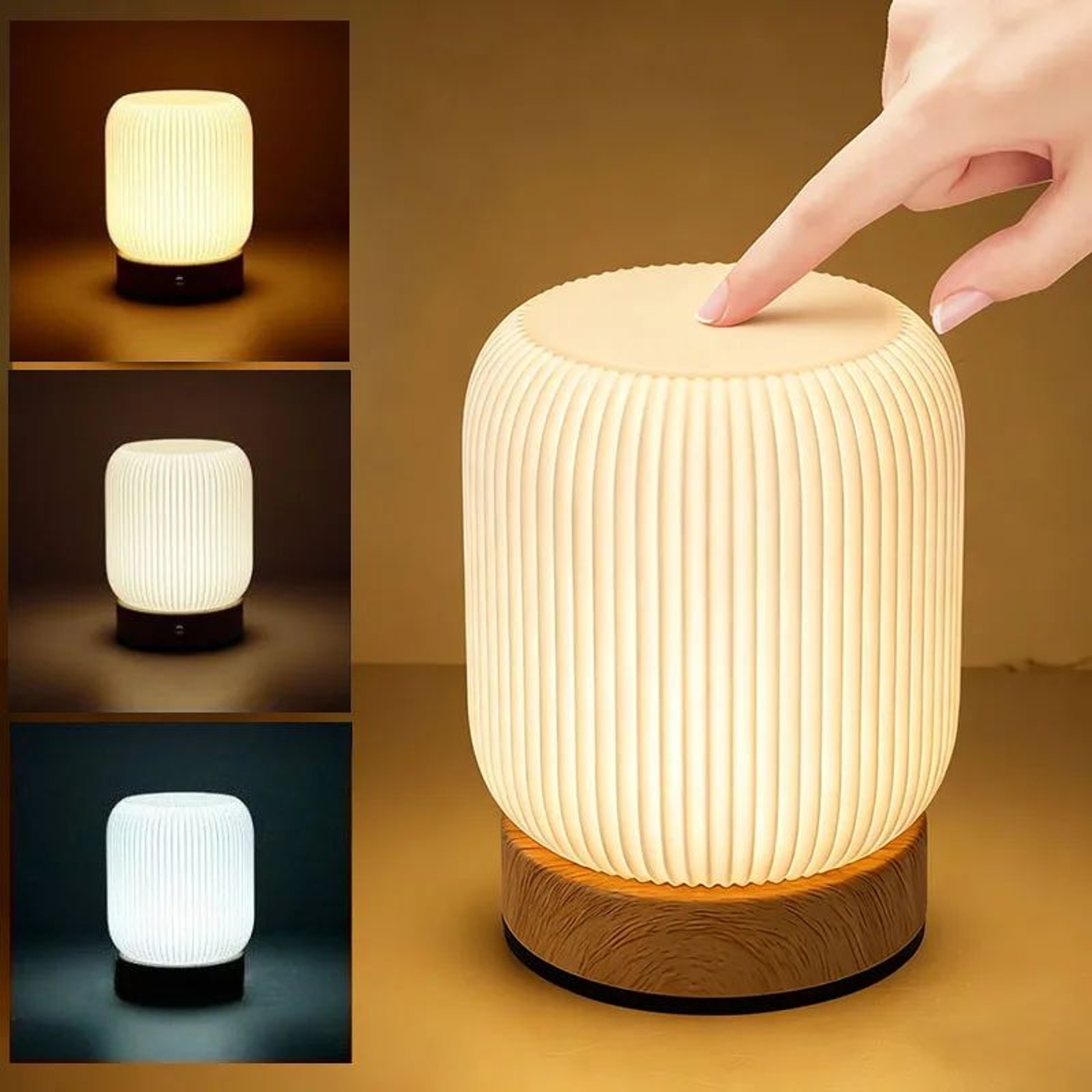 Rechargeable Touch Control Night Light Lamp 0