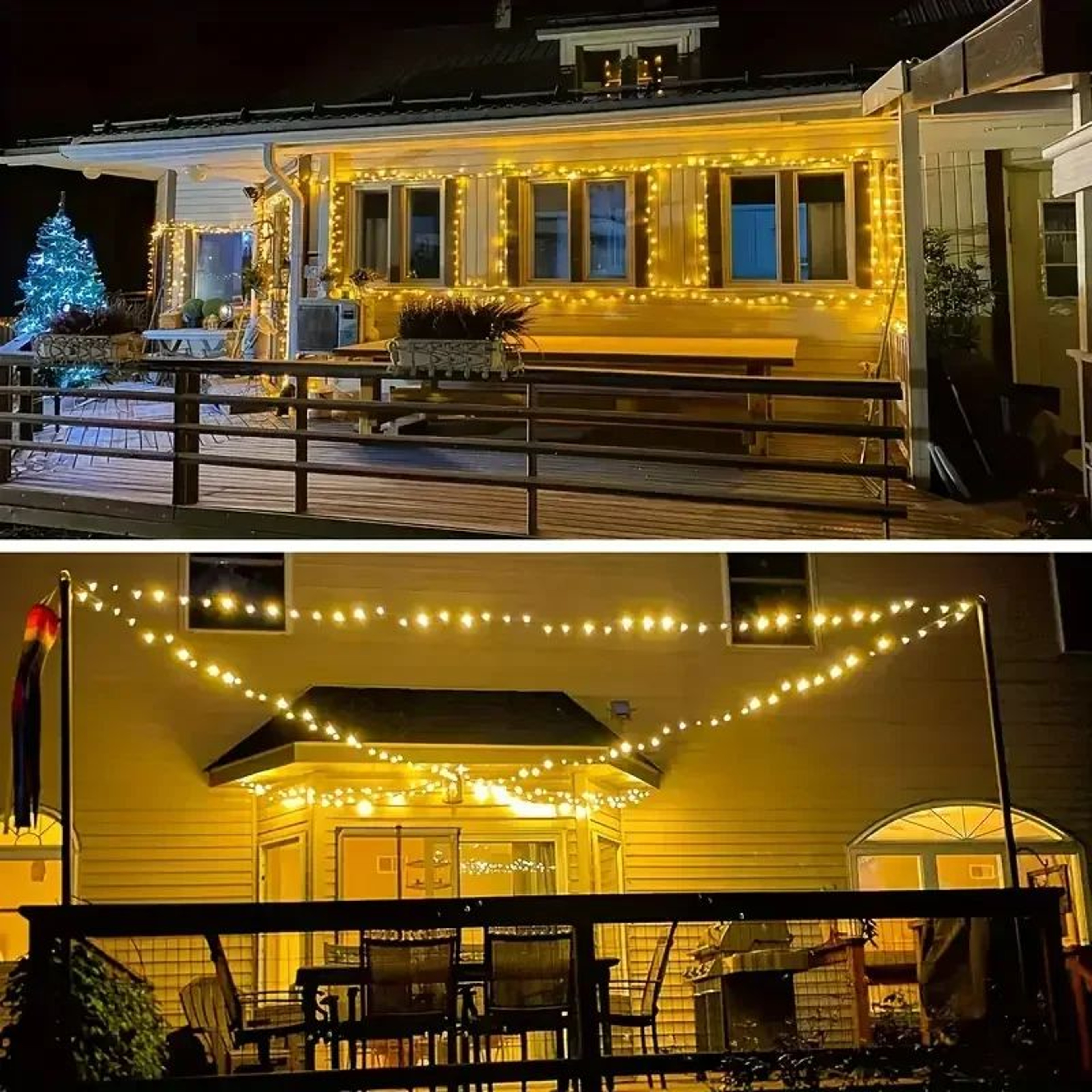 Outdoor Solar Waterproof Fairy String Lights 9