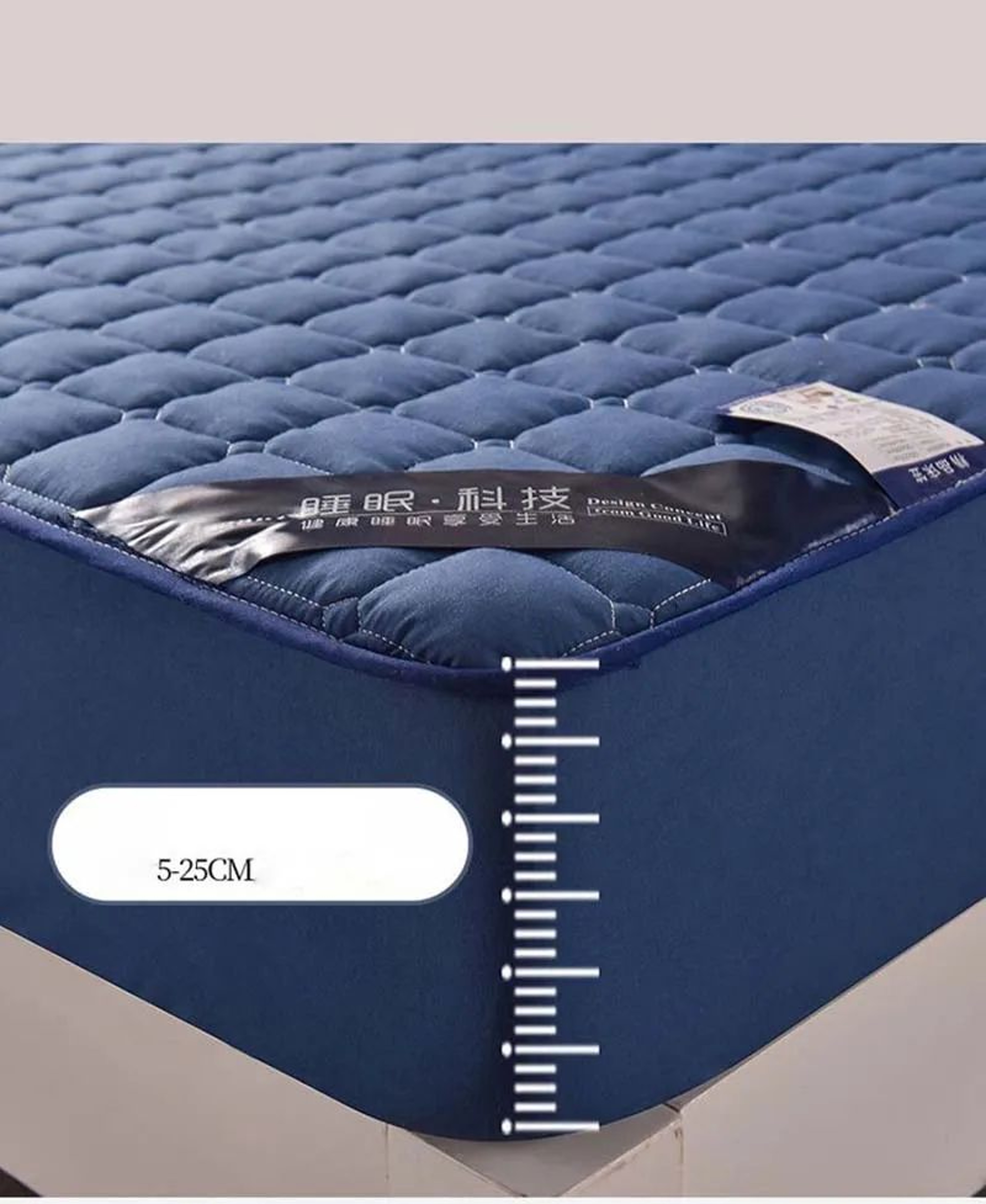 Soft SkinFriendly Quilted Mattress Protector Cover 7