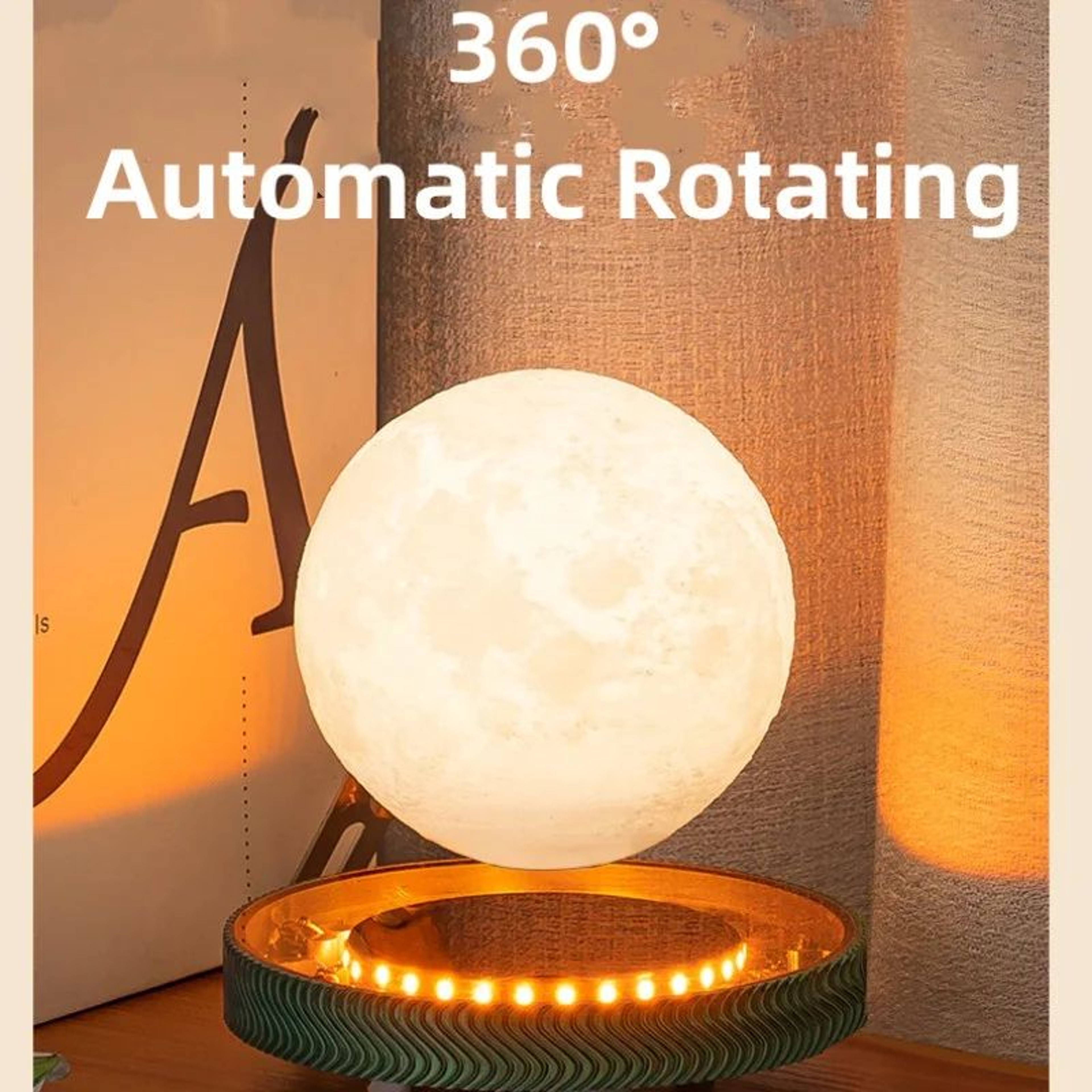 Magnetic Levitating Saturn Moon Lamp 3
